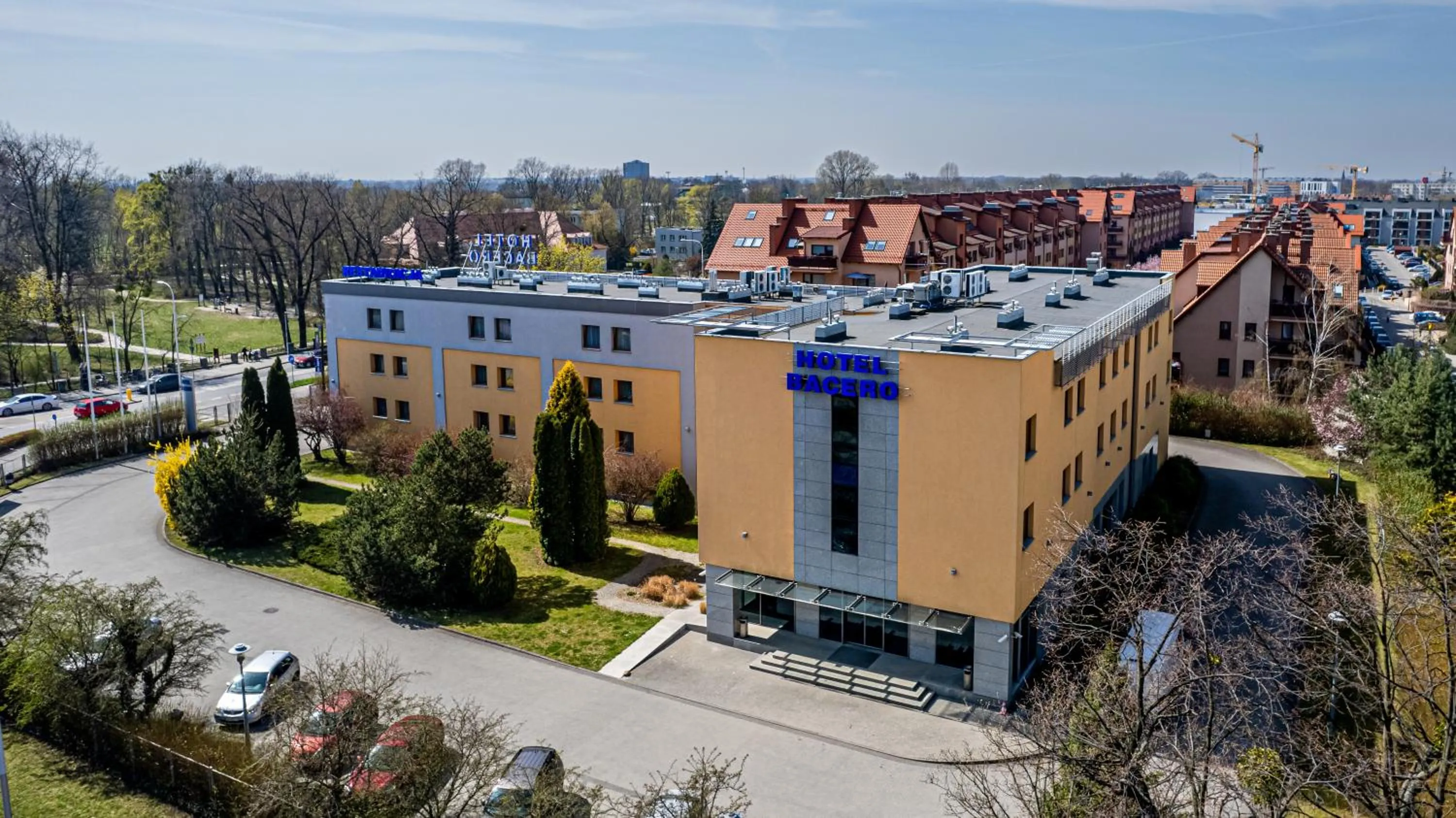 Property building in Premium Hotel Bacero Wrocław