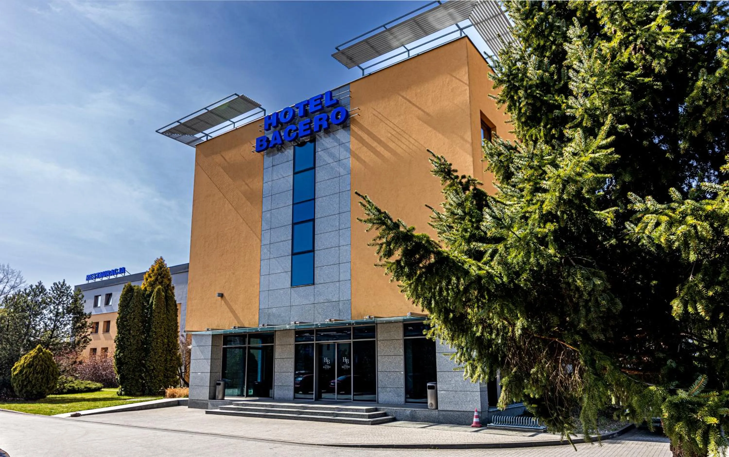Property building in Premium Hotel Bacero Wrocław