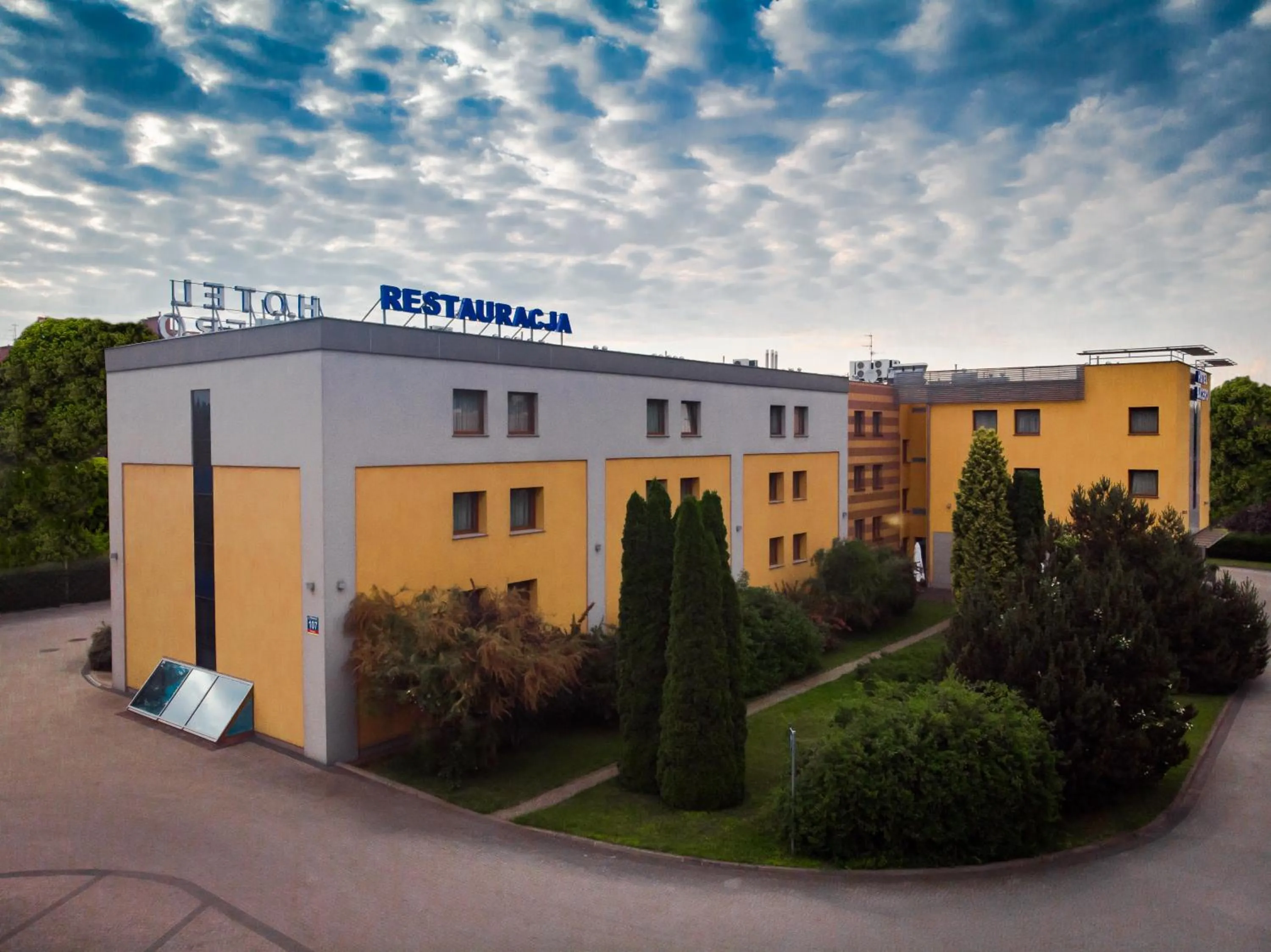 Bird's eye view in Premium Hotel Bacero Wrocław