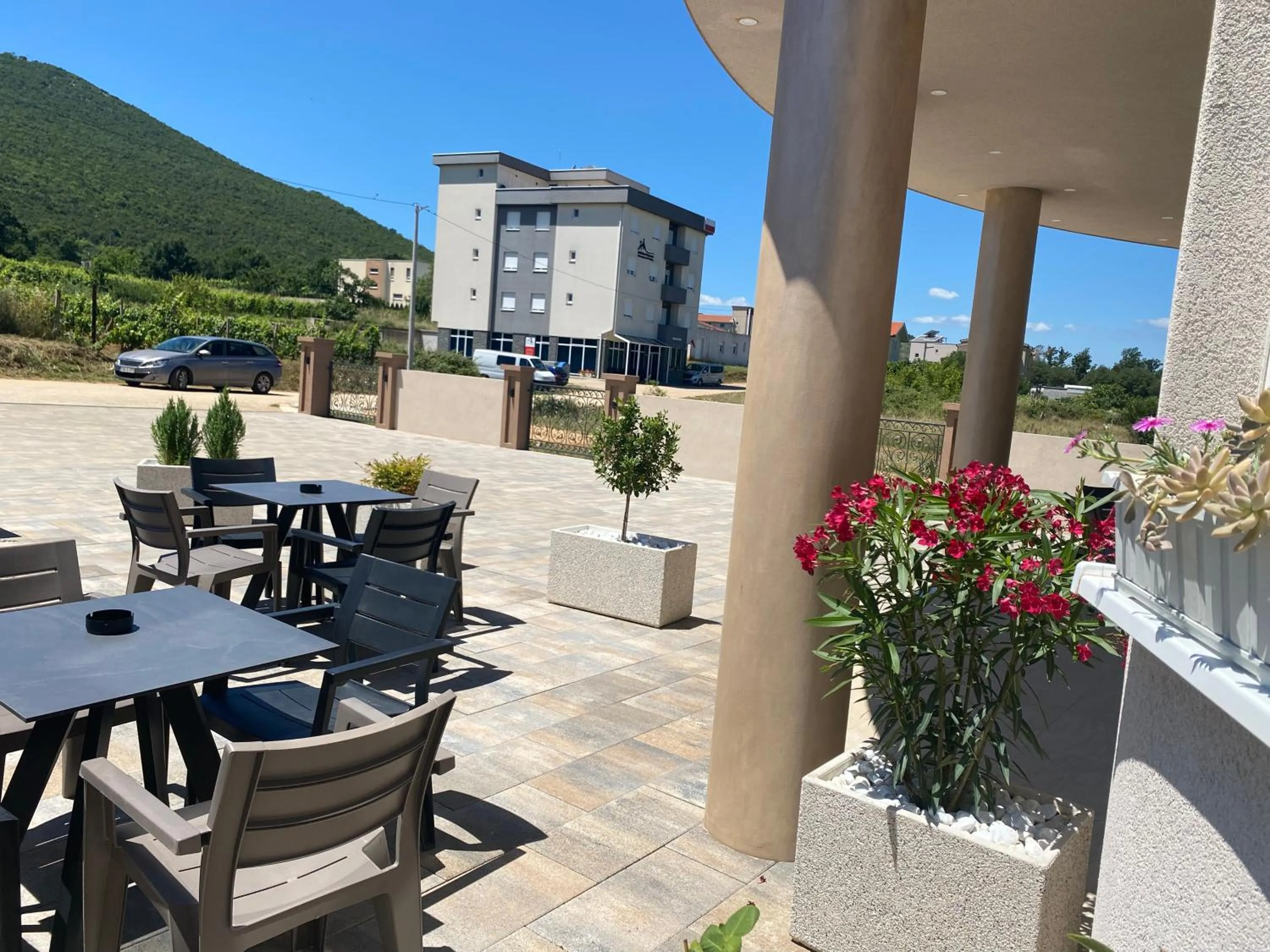 Patio in Villa Flowers