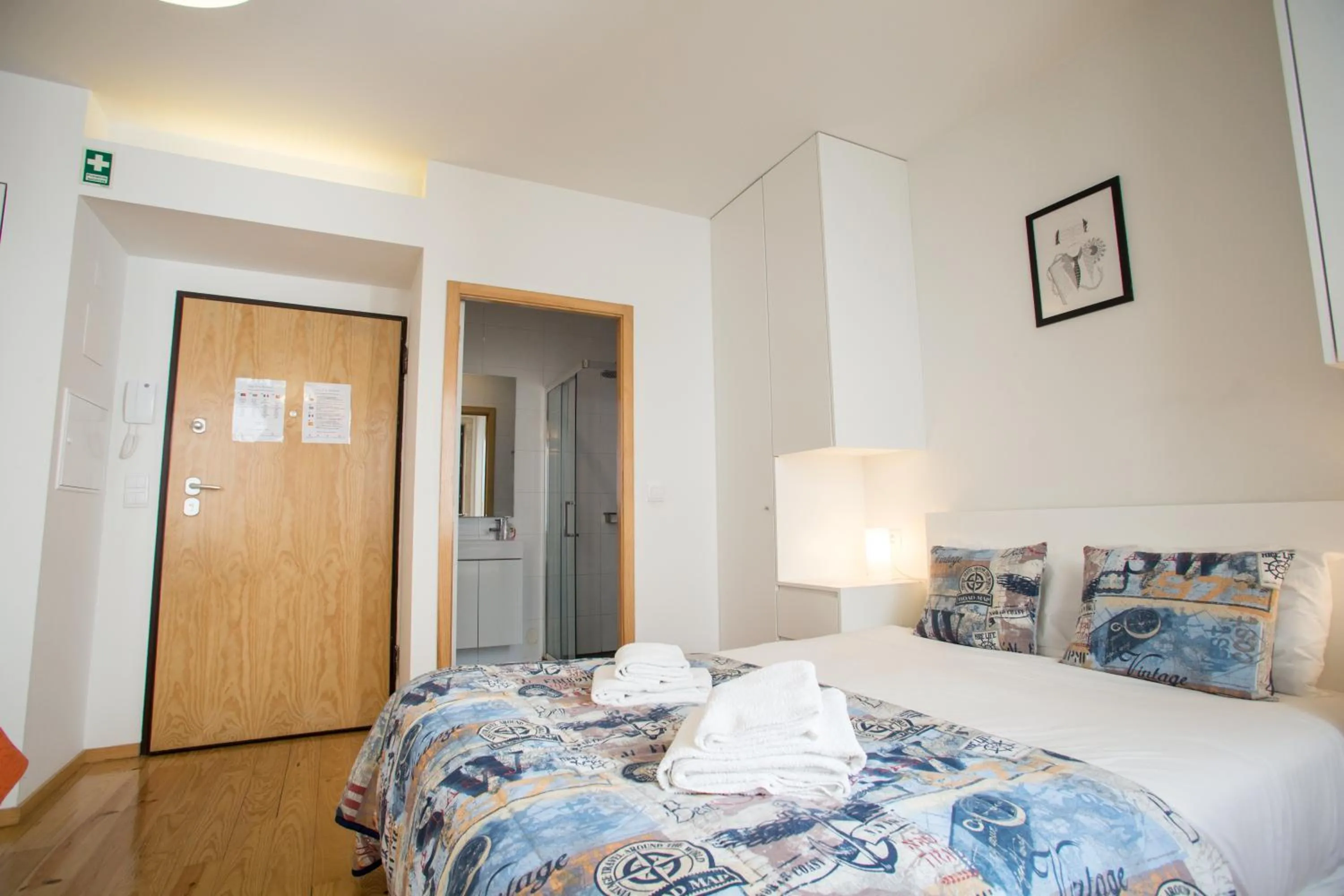 Bed in LivingPorto Apartments by Porto City Hosts