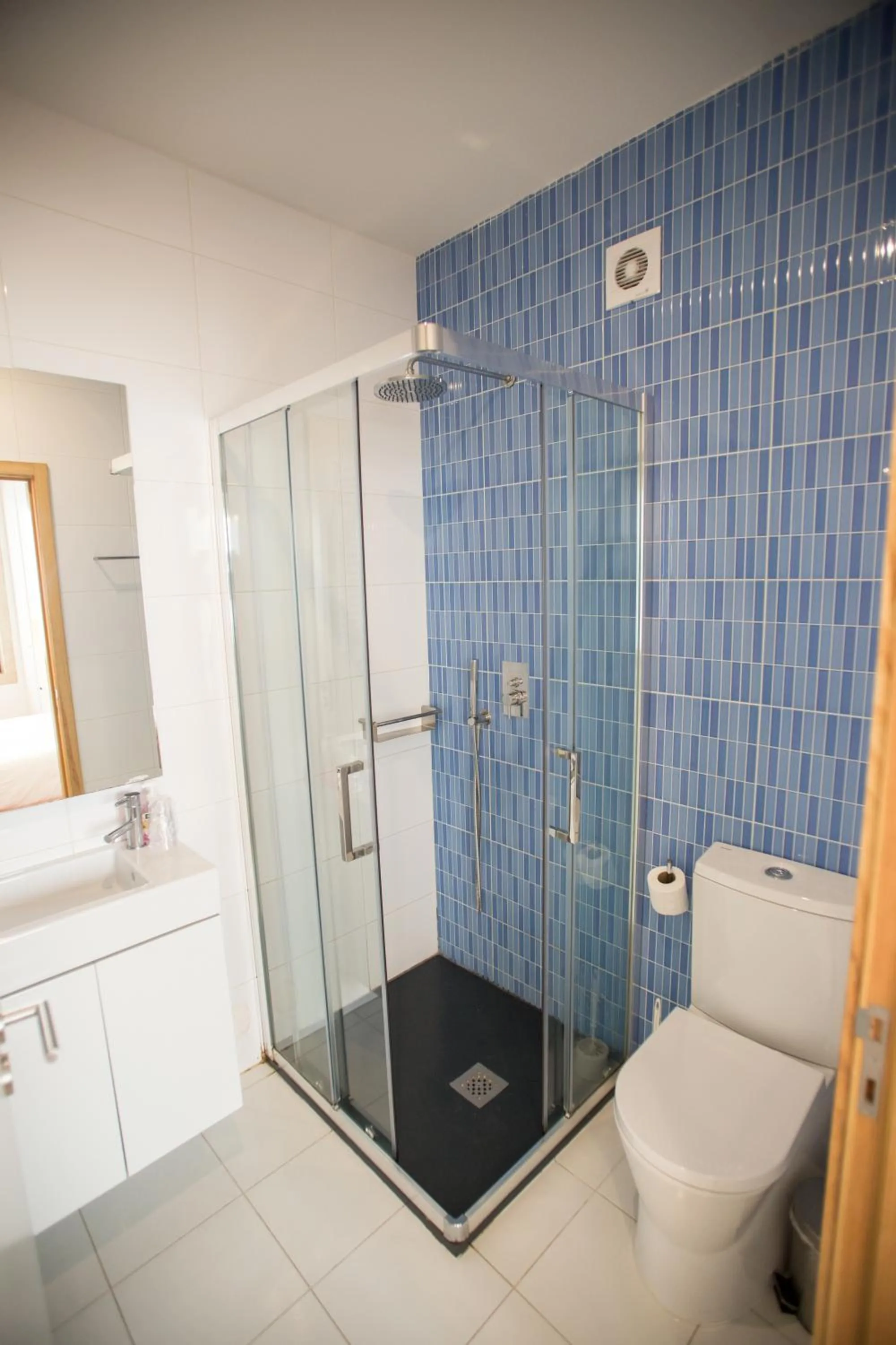 Shower in LivingPorto Apartments by Porto City Hosts