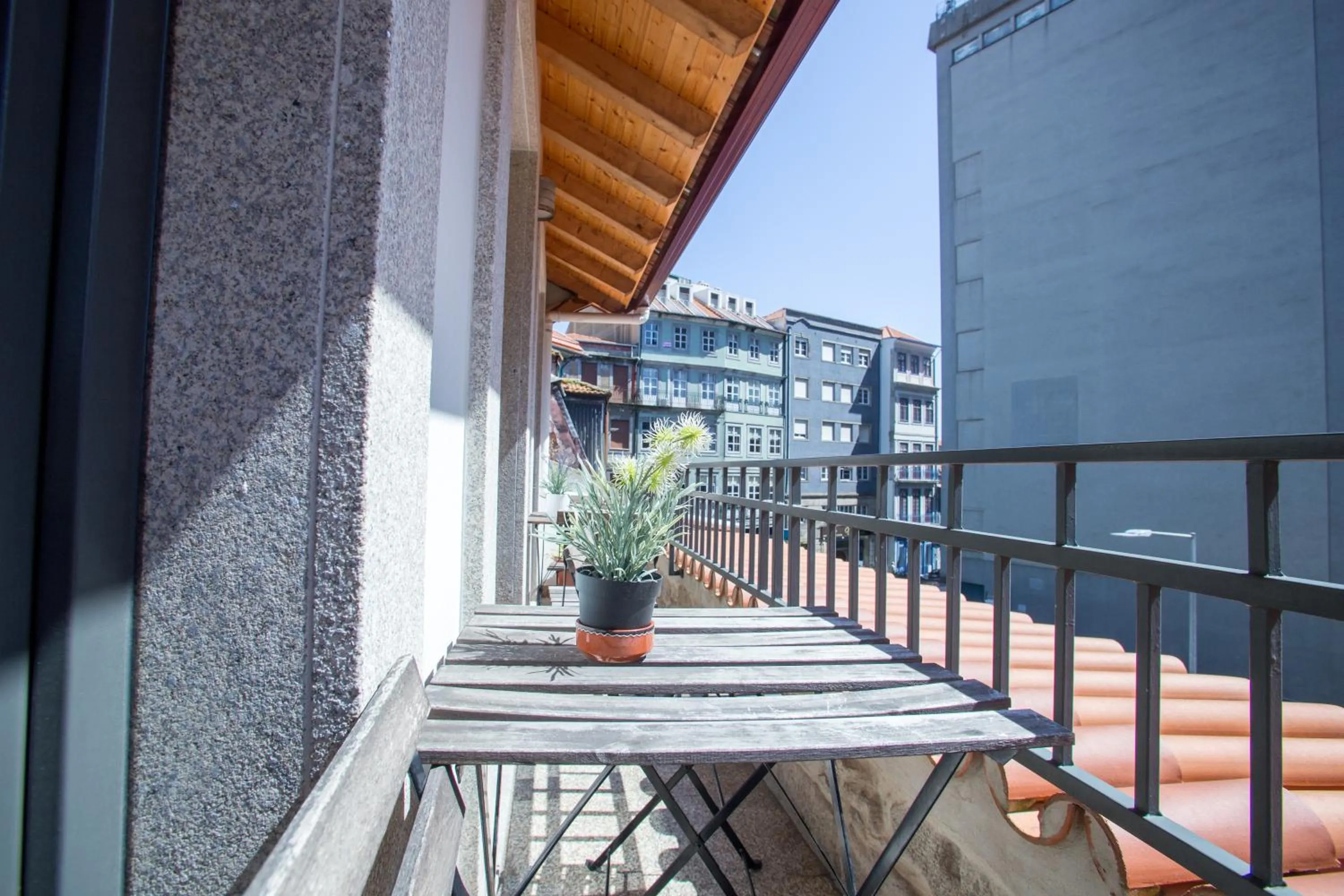 Patio in LivingPorto Apartments by Porto City Hosts