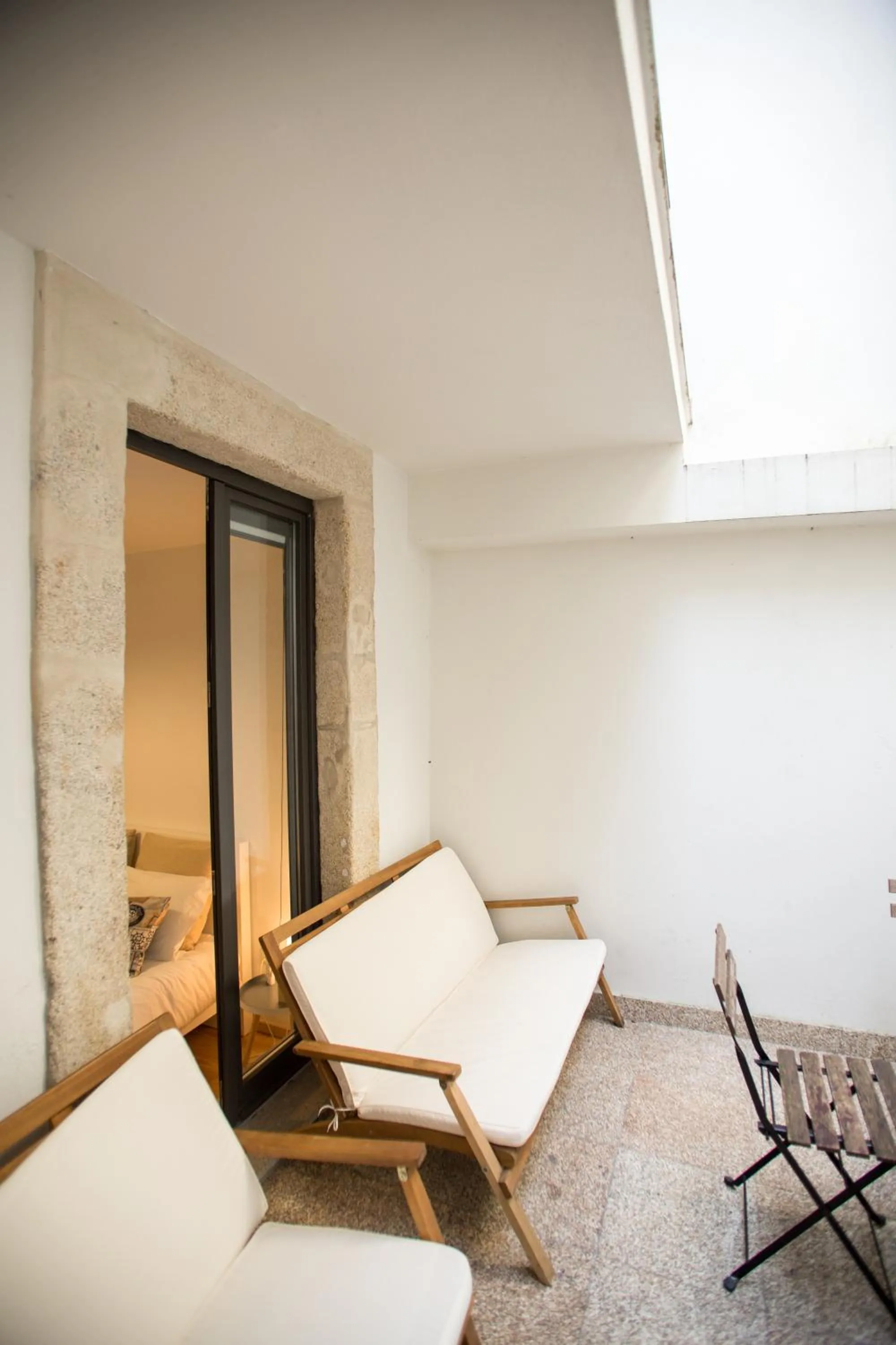 Patio in LivingPorto Apartments by Porto City Hosts