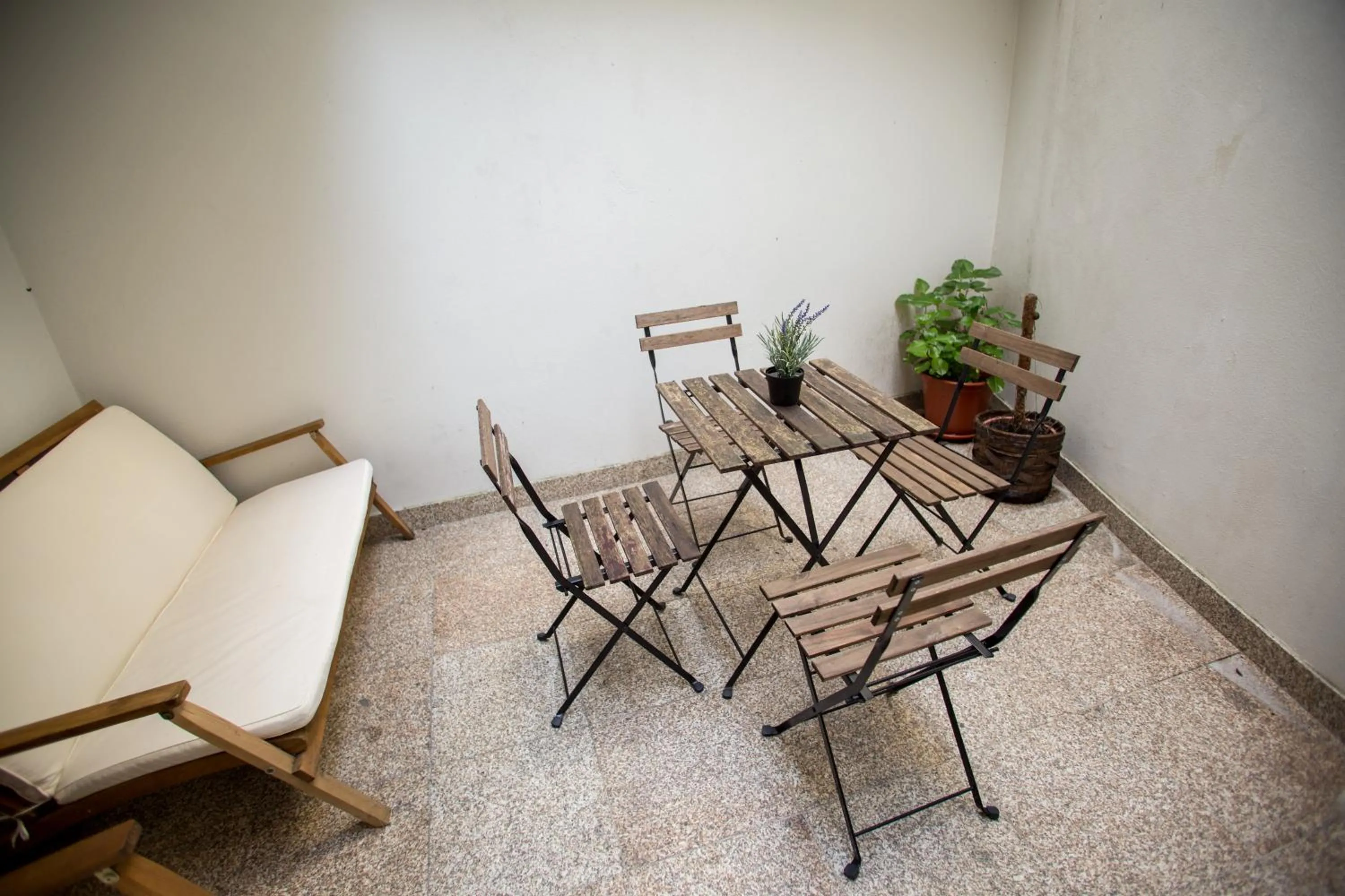 Patio in LivingPorto Apartments by Porto City Hosts
