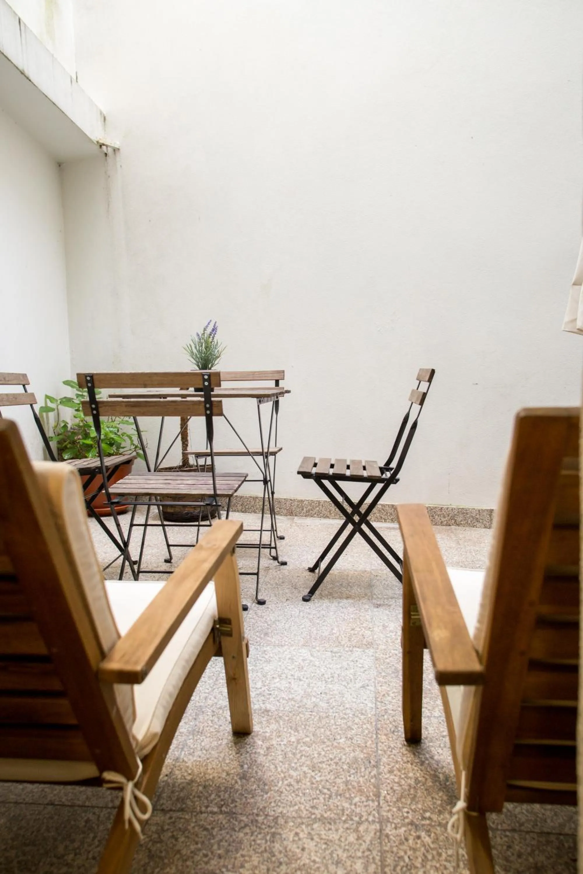 Patio in LivingPorto Apartments by Porto City Hosts