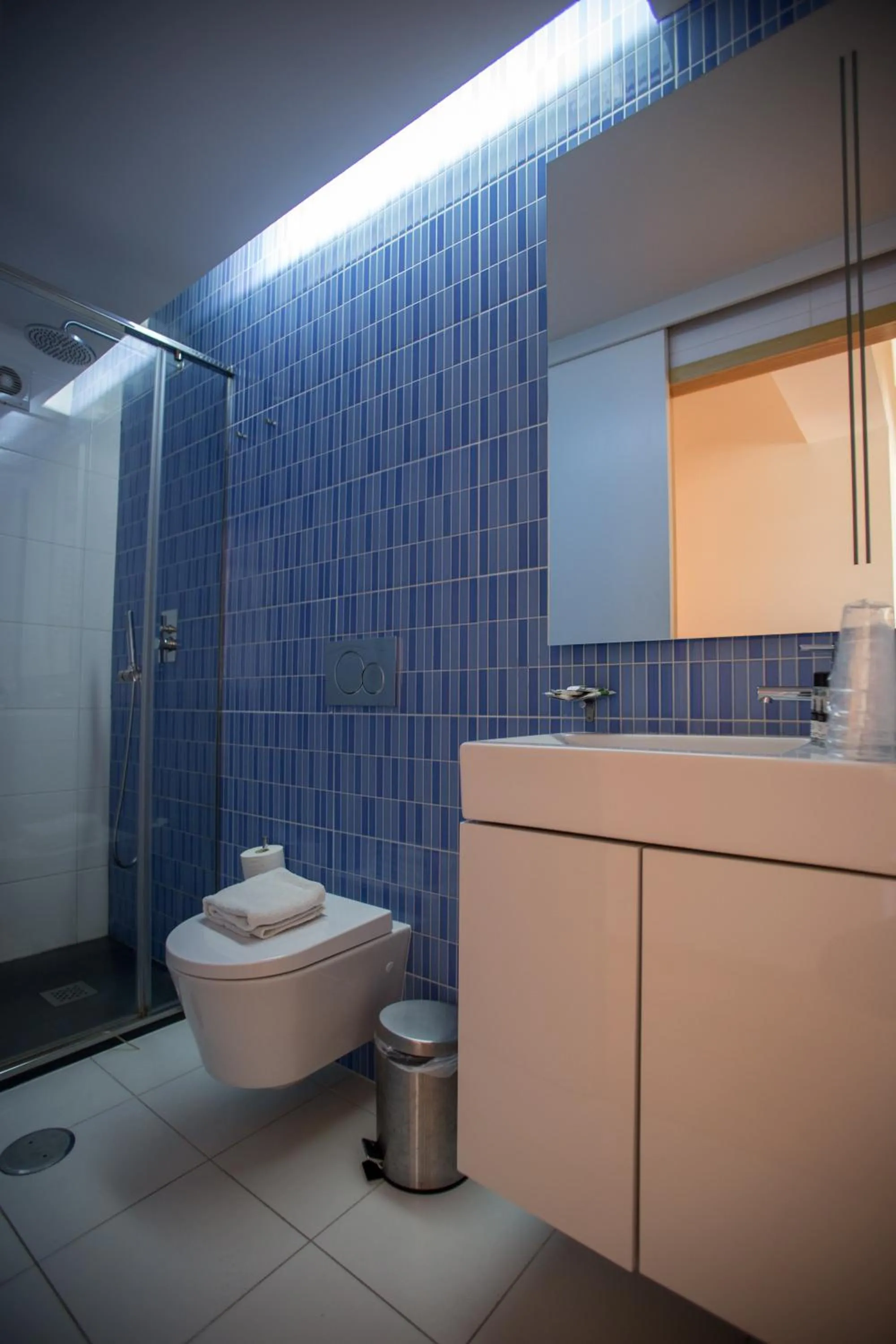 Shower in LivingPorto Apartments by Porto City Hosts