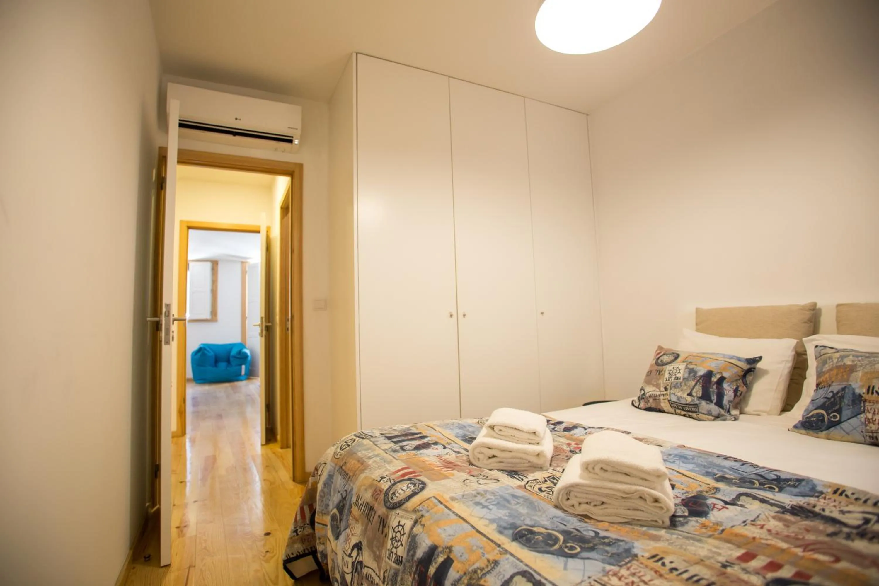 Bed in LivingPorto Apartments by Porto City Hosts