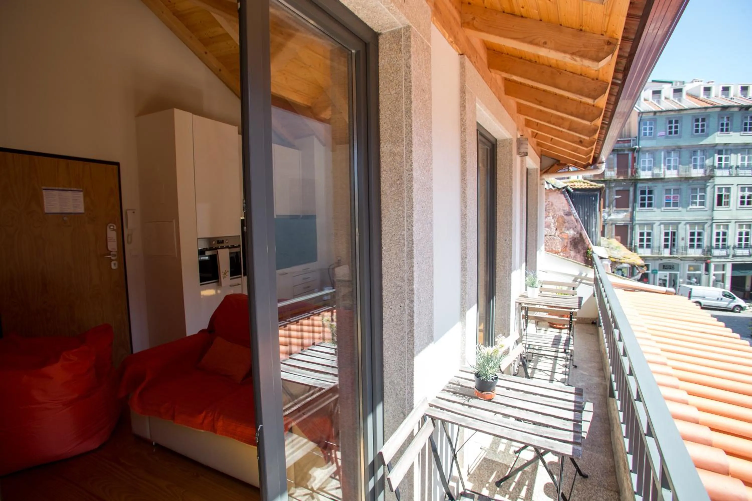 Patio in LivingPorto Apartments by Porto City Hosts
