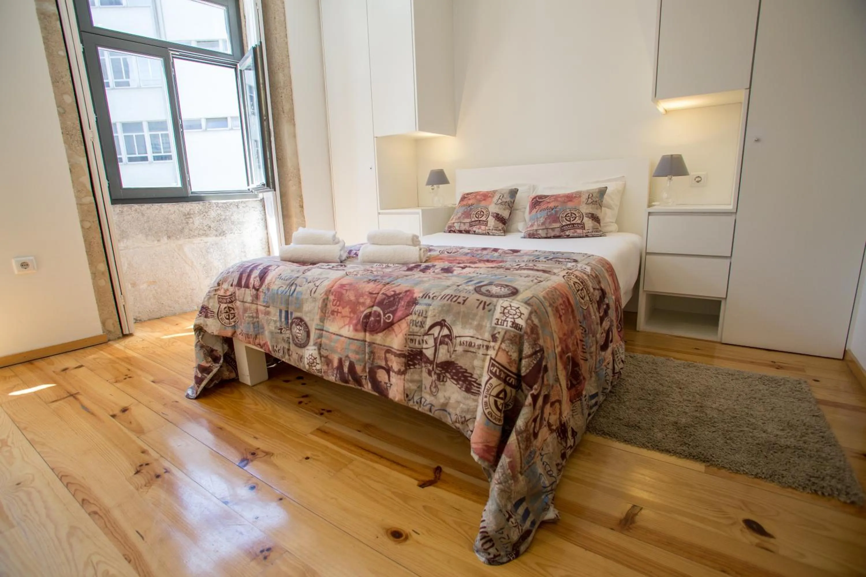 Bed in LivingPorto Apartments by Porto City Hosts