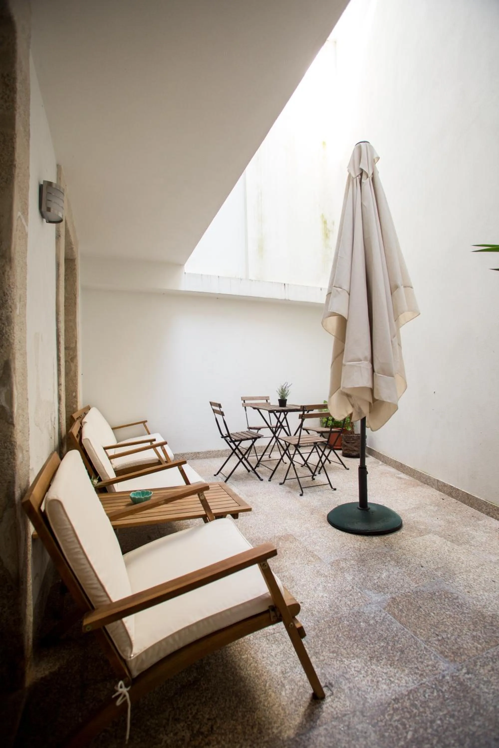 Patio in LivingPorto Apartments by Porto City Hosts