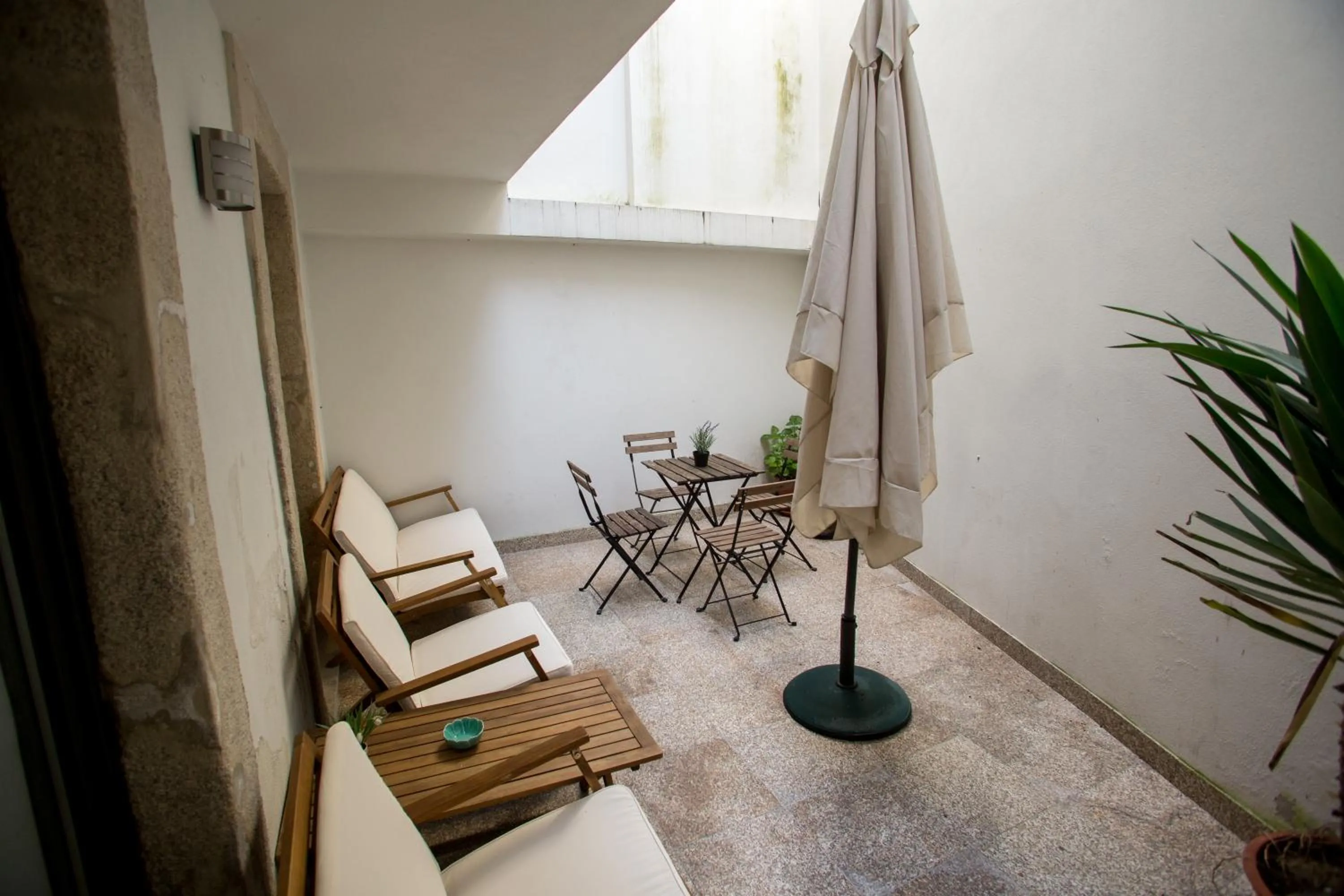 Patio in LivingPorto Apartments by Porto City Hosts