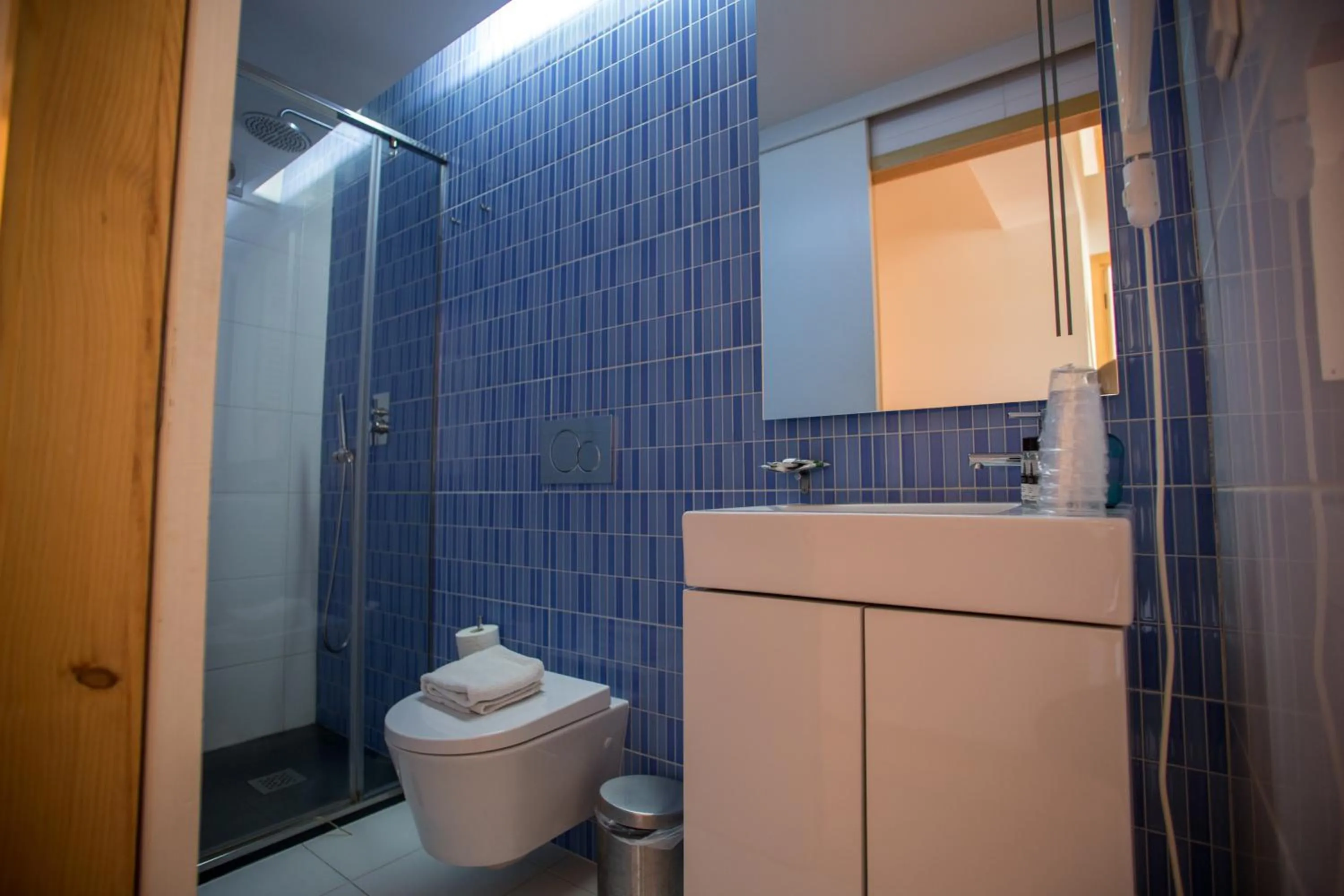 Shower in LivingPorto Apartments by Porto City Hosts