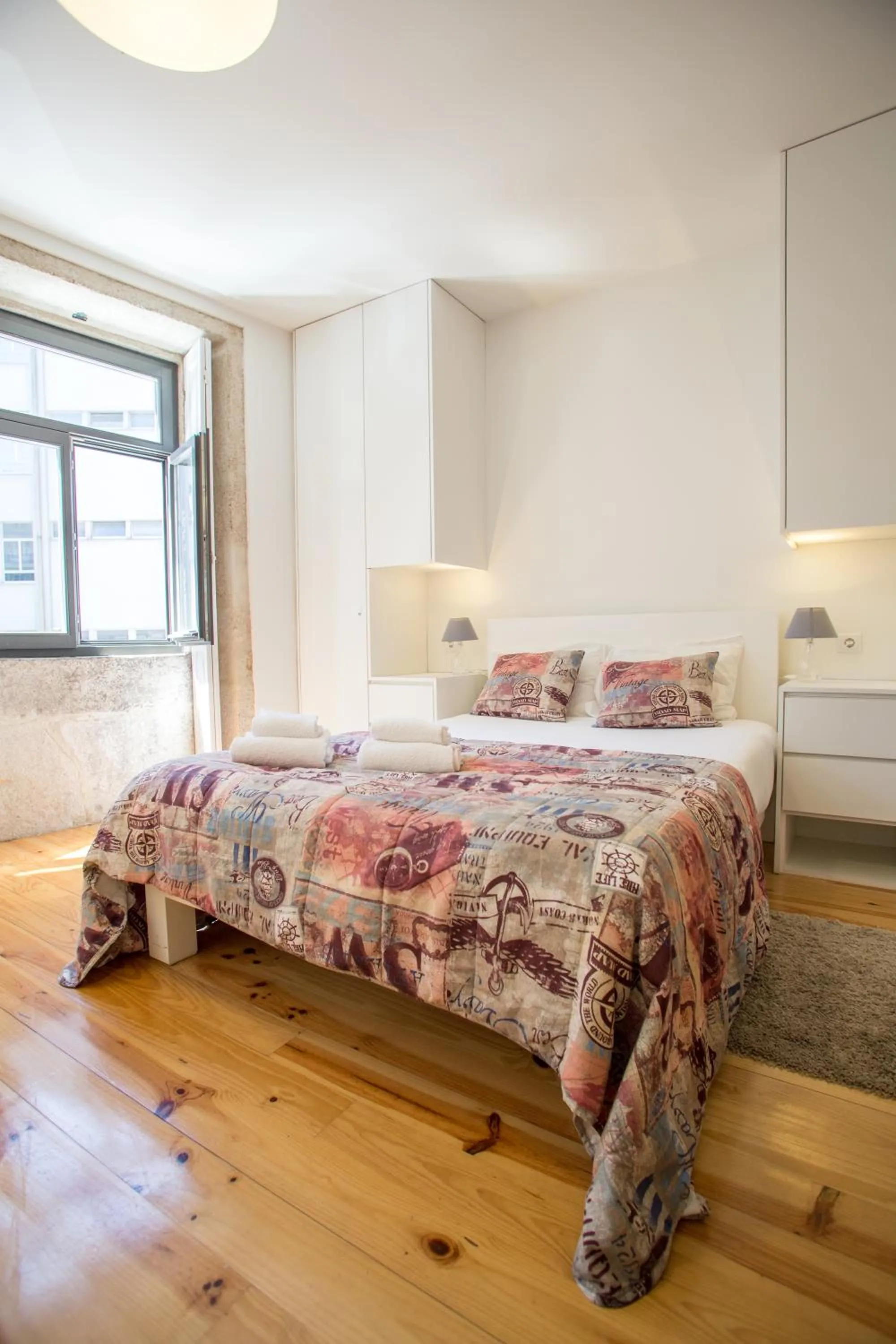Bed in LivingPorto Apartments by Porto City Hosts