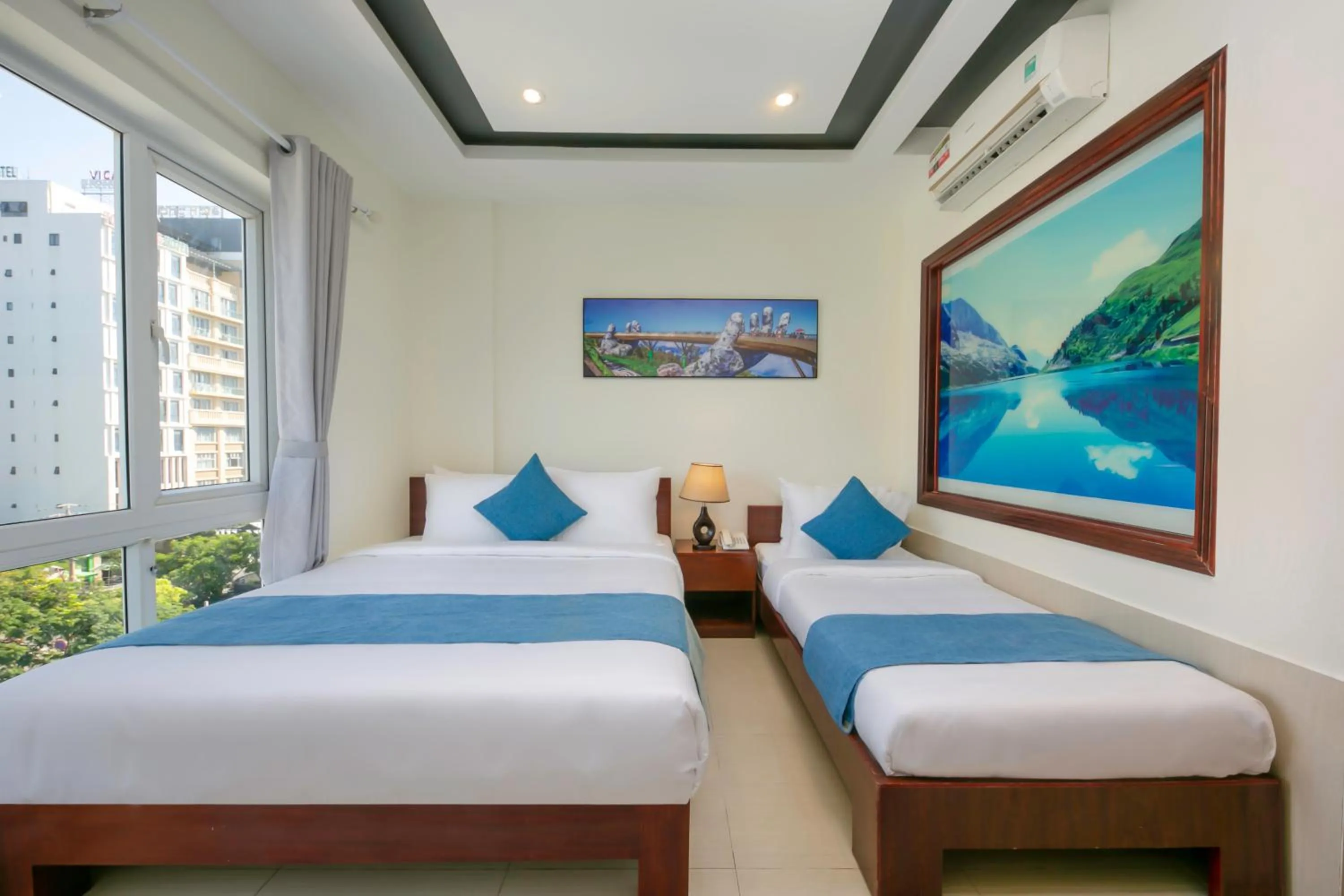 Bed in Gio Bien 2 Hotel by THG