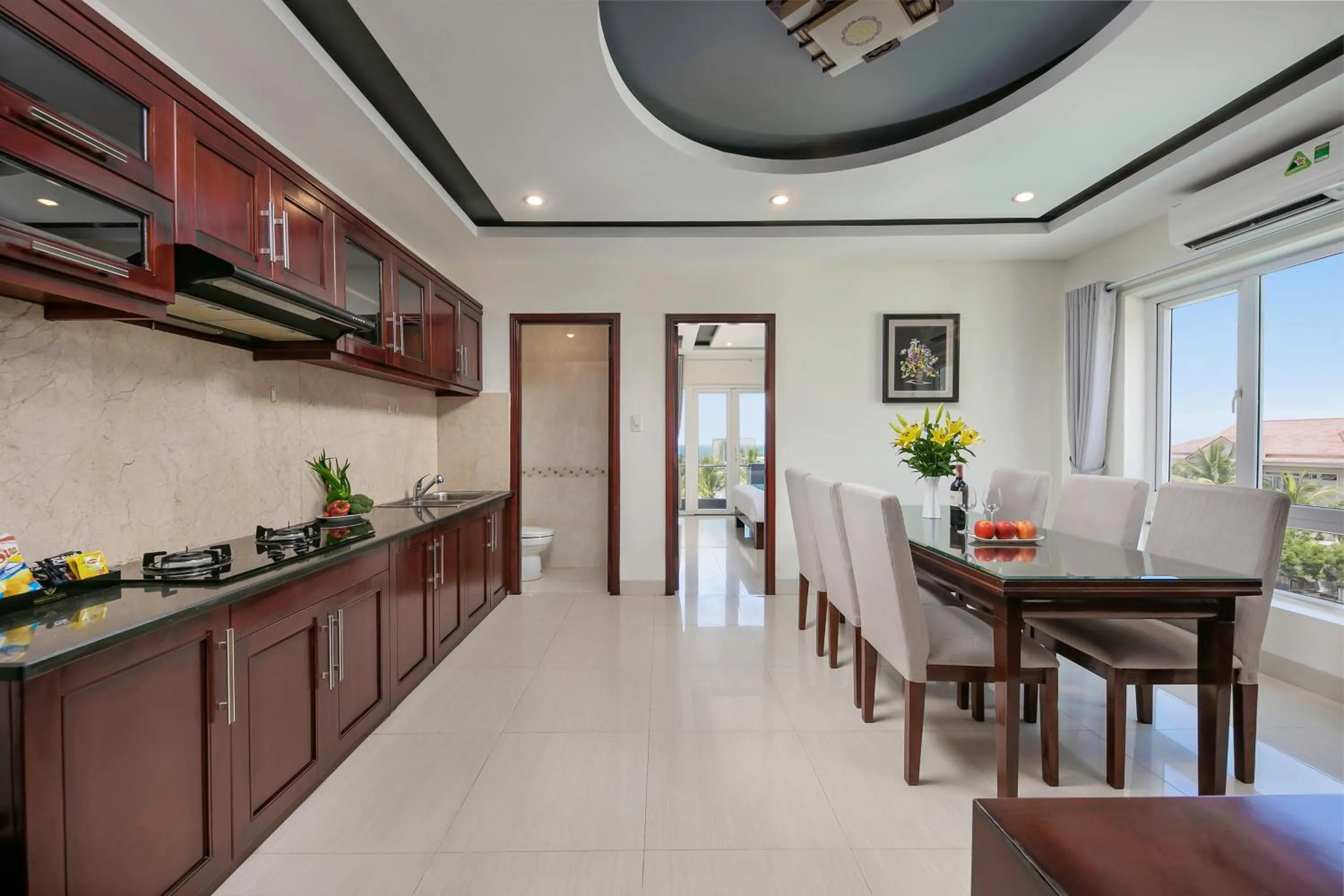 Coffee/tea facilities in Gio Bien 2 Hotel by THG