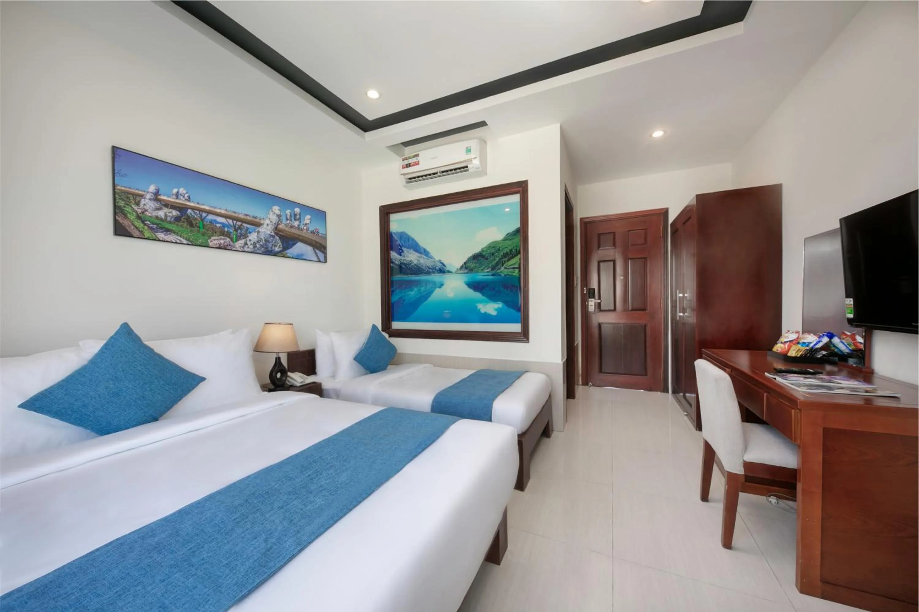 Bed in Gio Bien 2 Hotel by THG