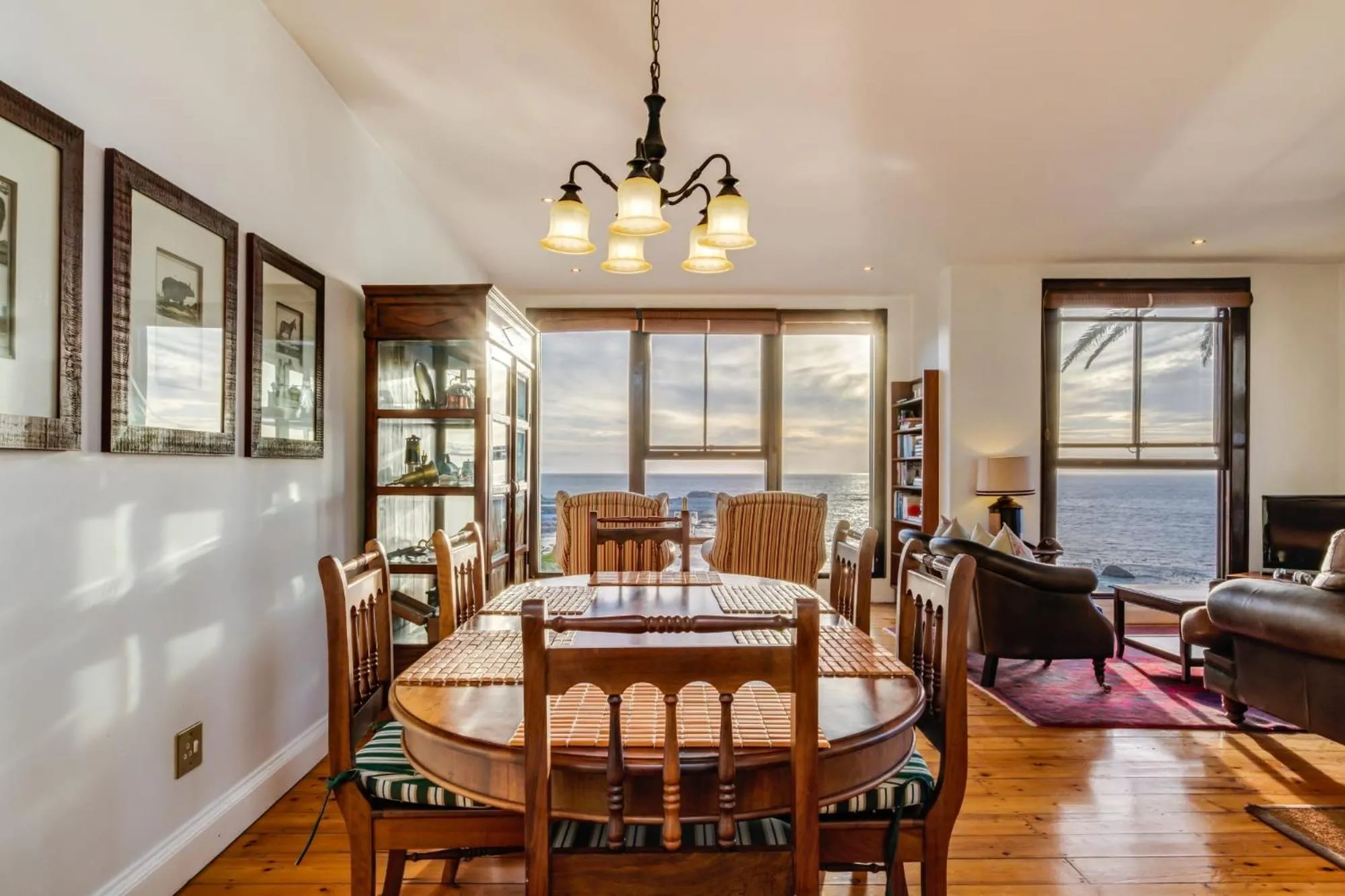 Living room in Camps Bay Terrace Lodge