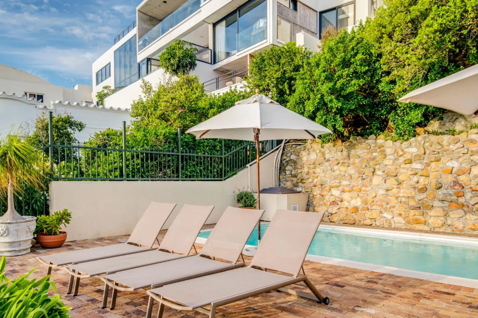 Balcony/Terrace in Camps Bay Terrace Lodge