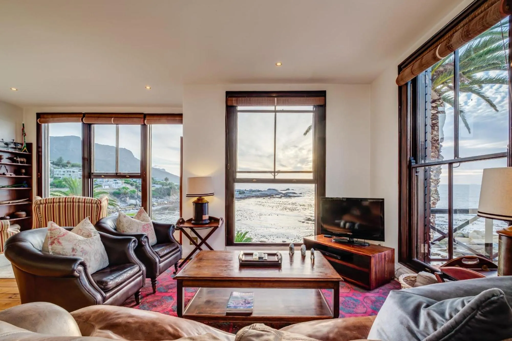 Living room in Camps Bay Terrace Lodge
