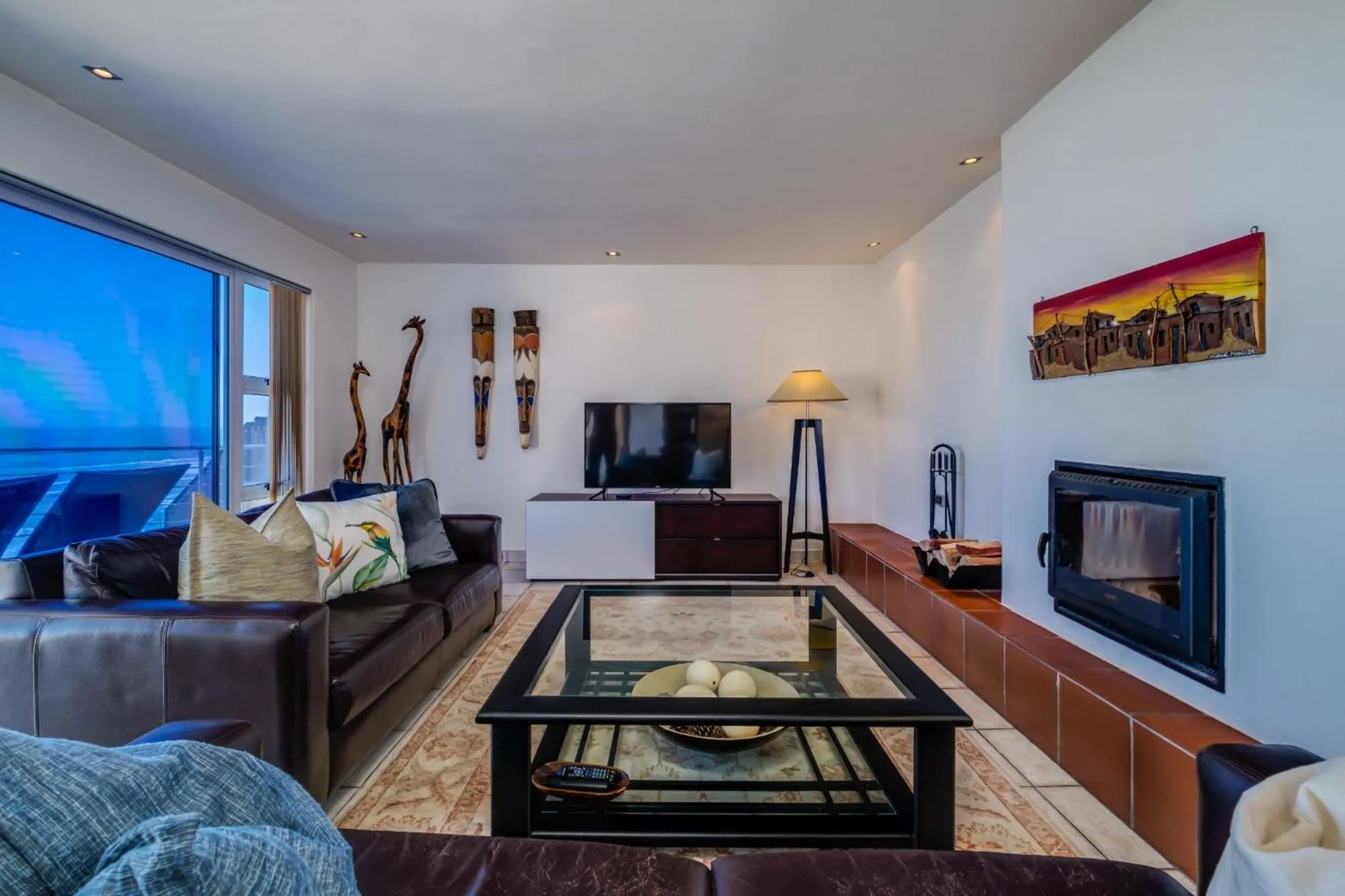 Living room in Camps Bay Terrace Penthouse