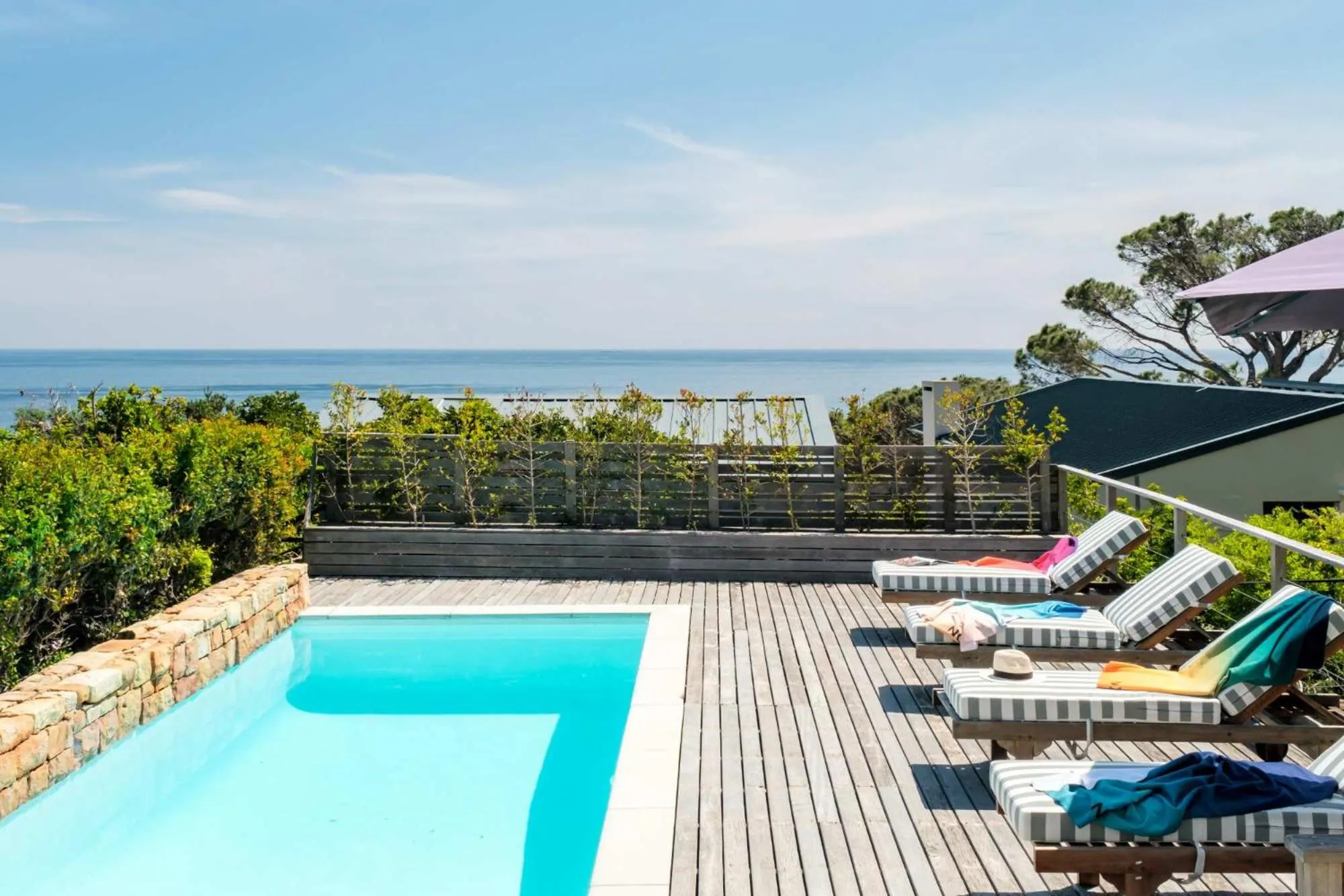 Patio in Villa Olivier