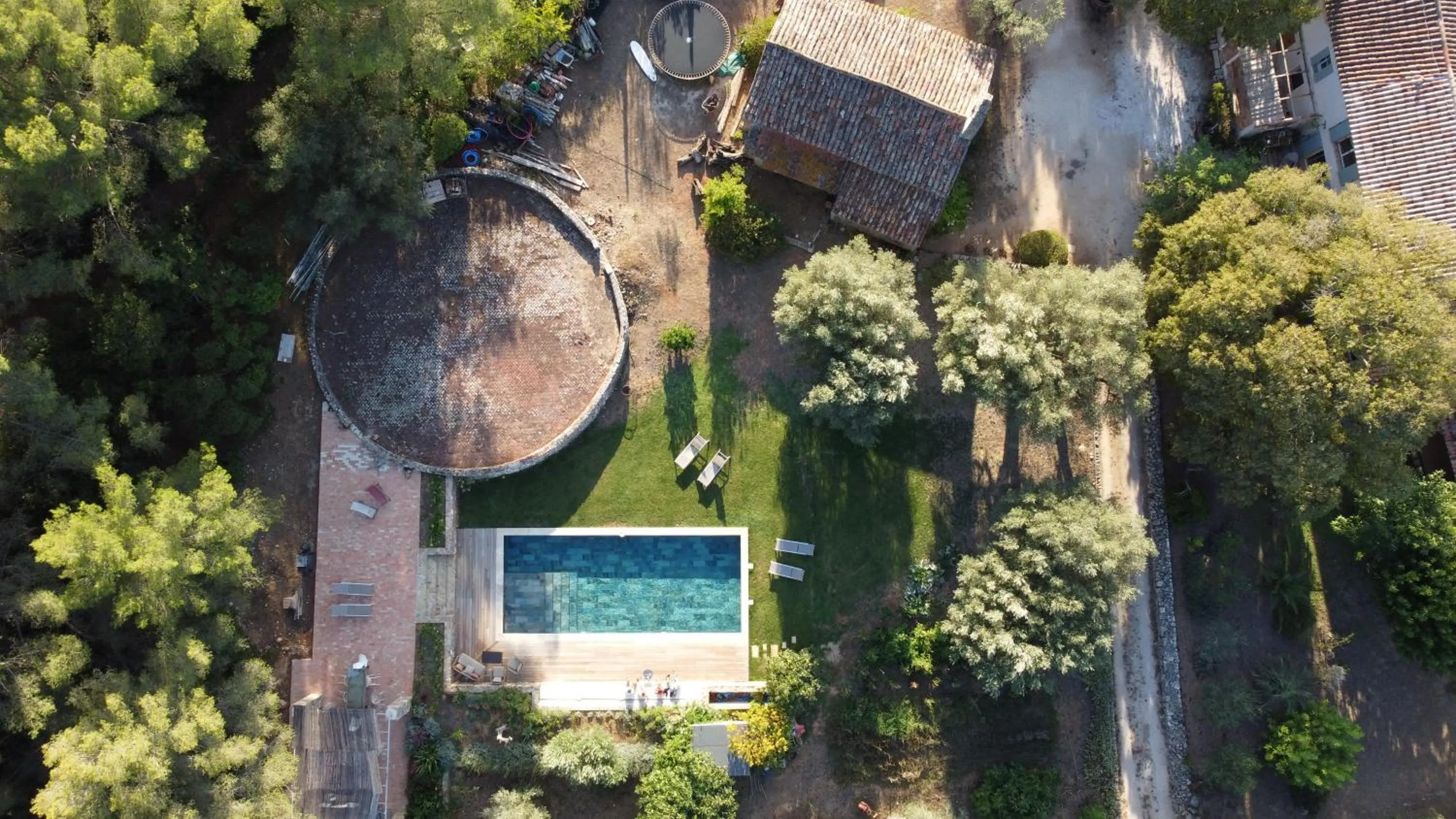 Natural landscape in Bastide Sainte Trinide