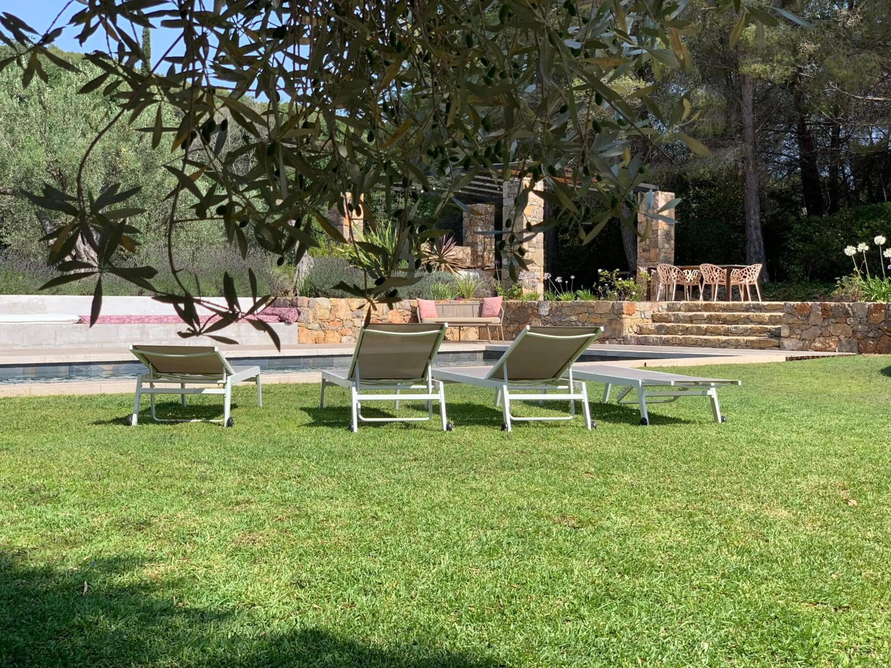 Natural landscape in Bastide Sainte Trinide