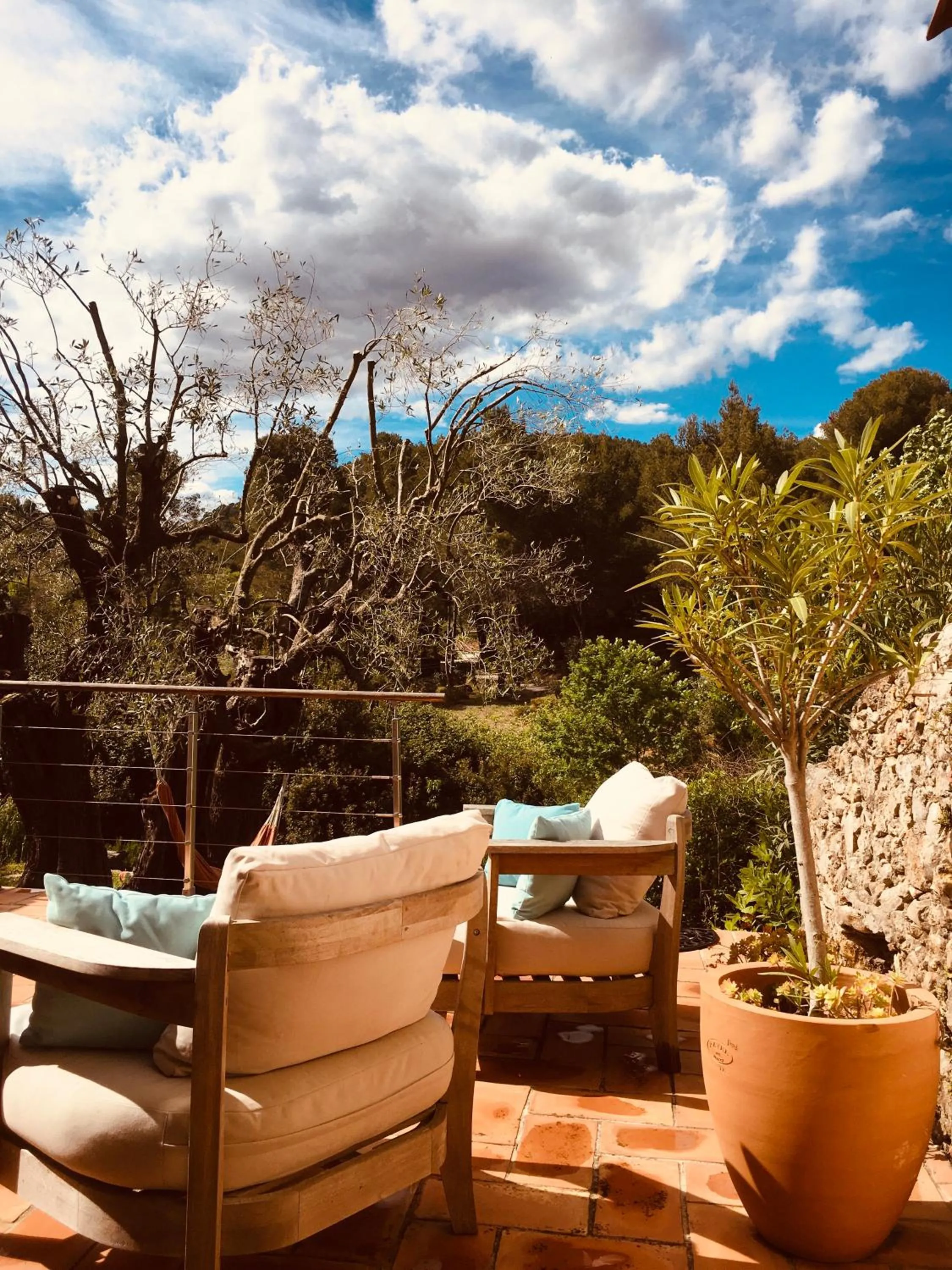 Patio in Bastide Sainte Trinide