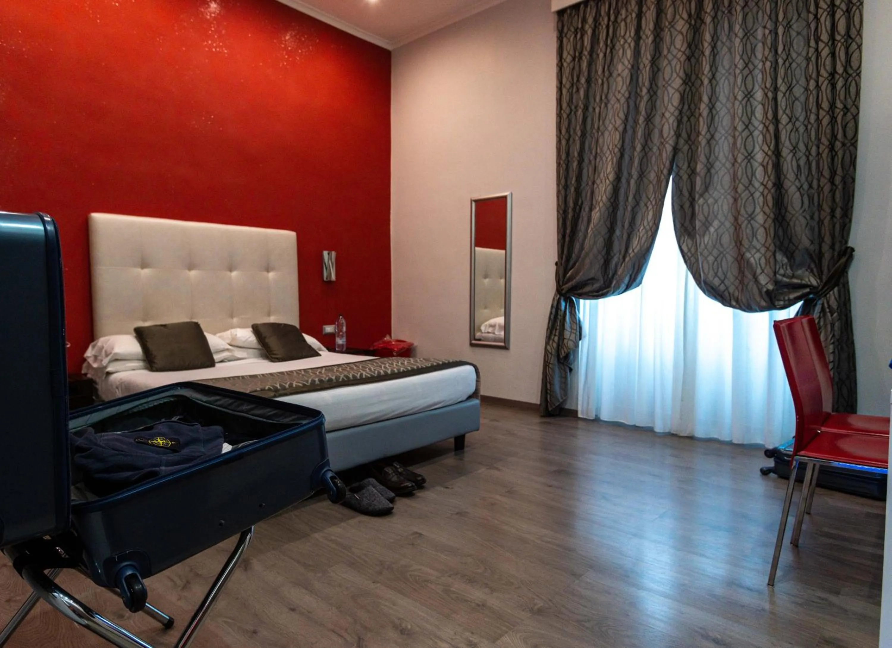 Bed in Roma Veneto Relais