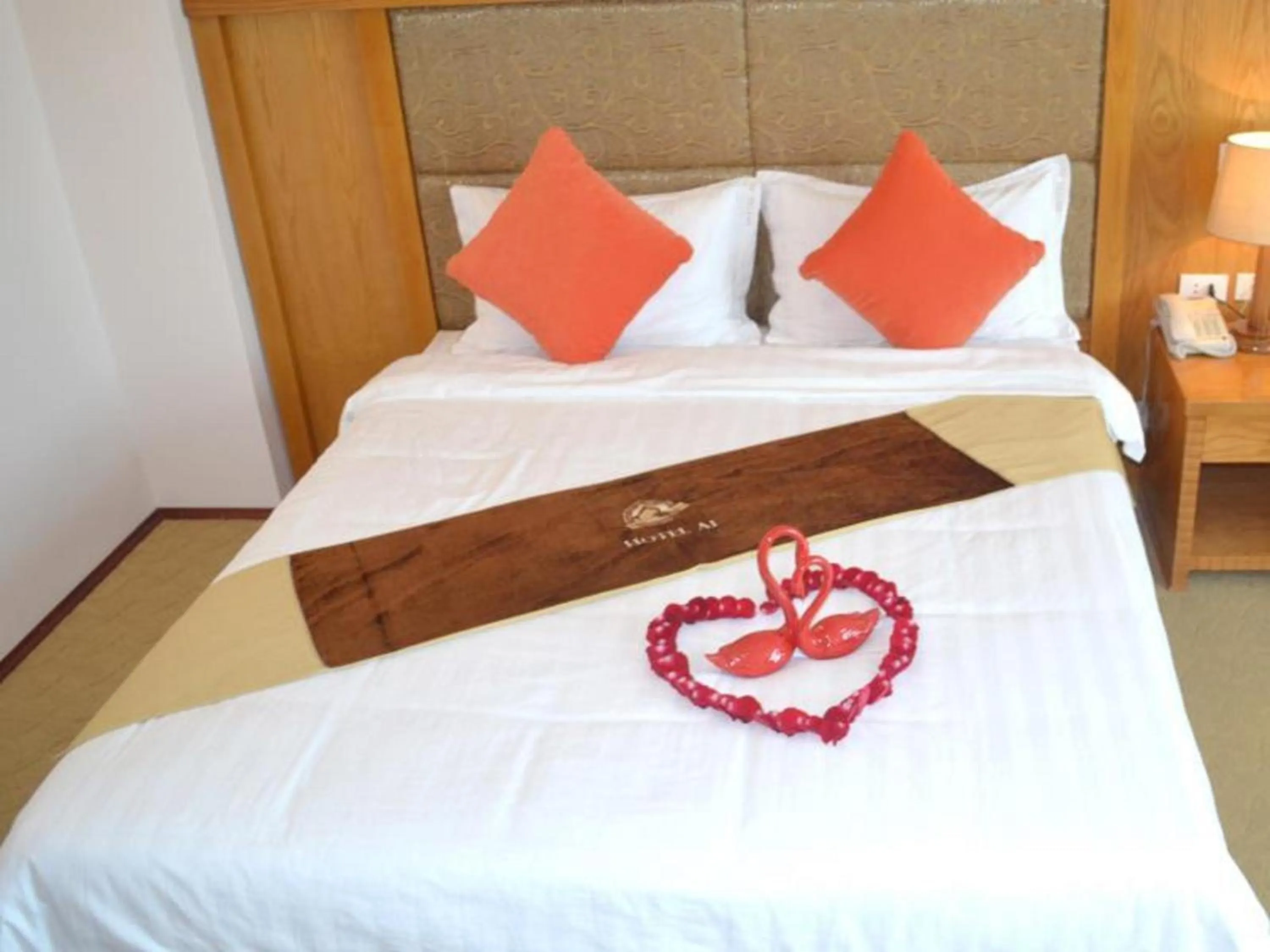 Bed in A1 Hotel - Dien Bien Phu