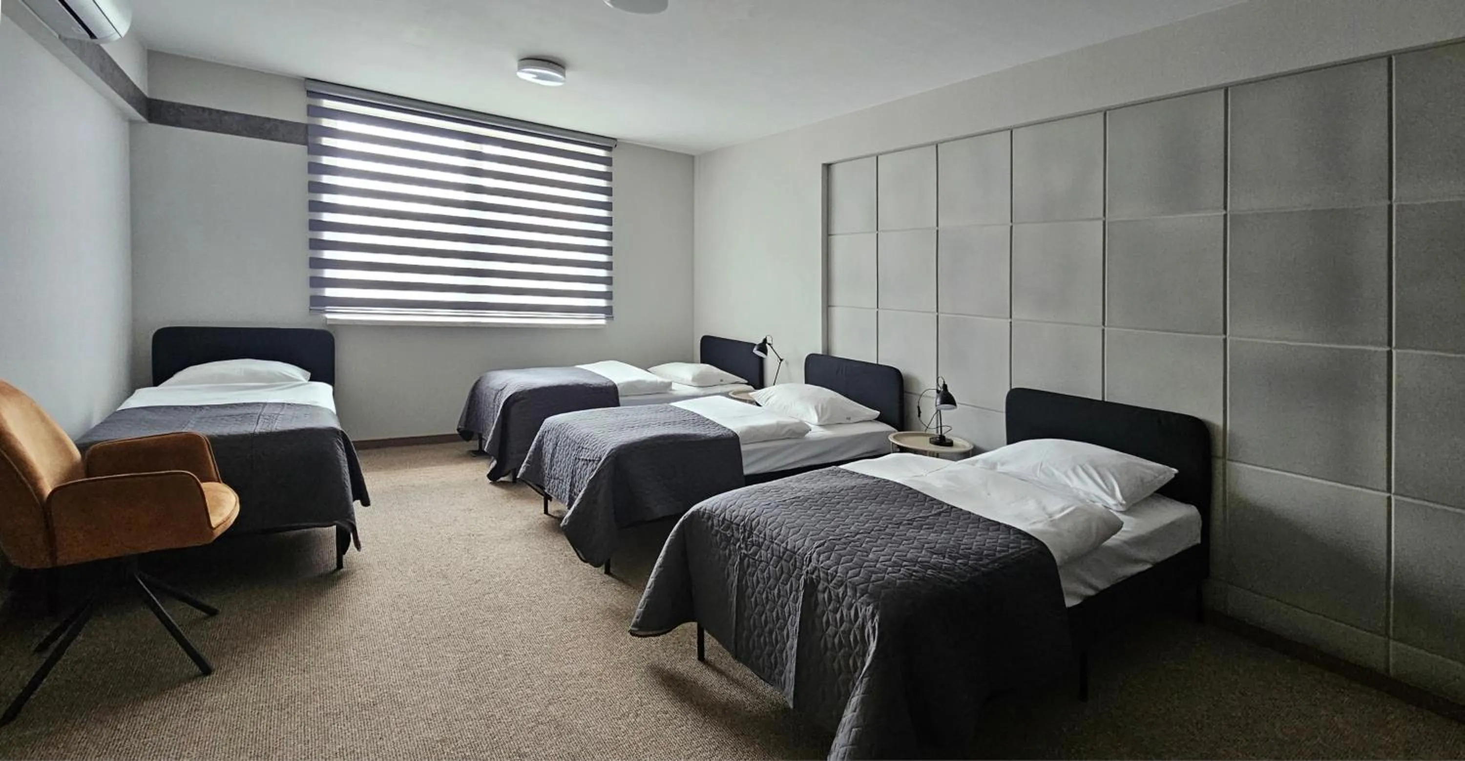 Bed in Hotel Great Polonia Kraków Airport