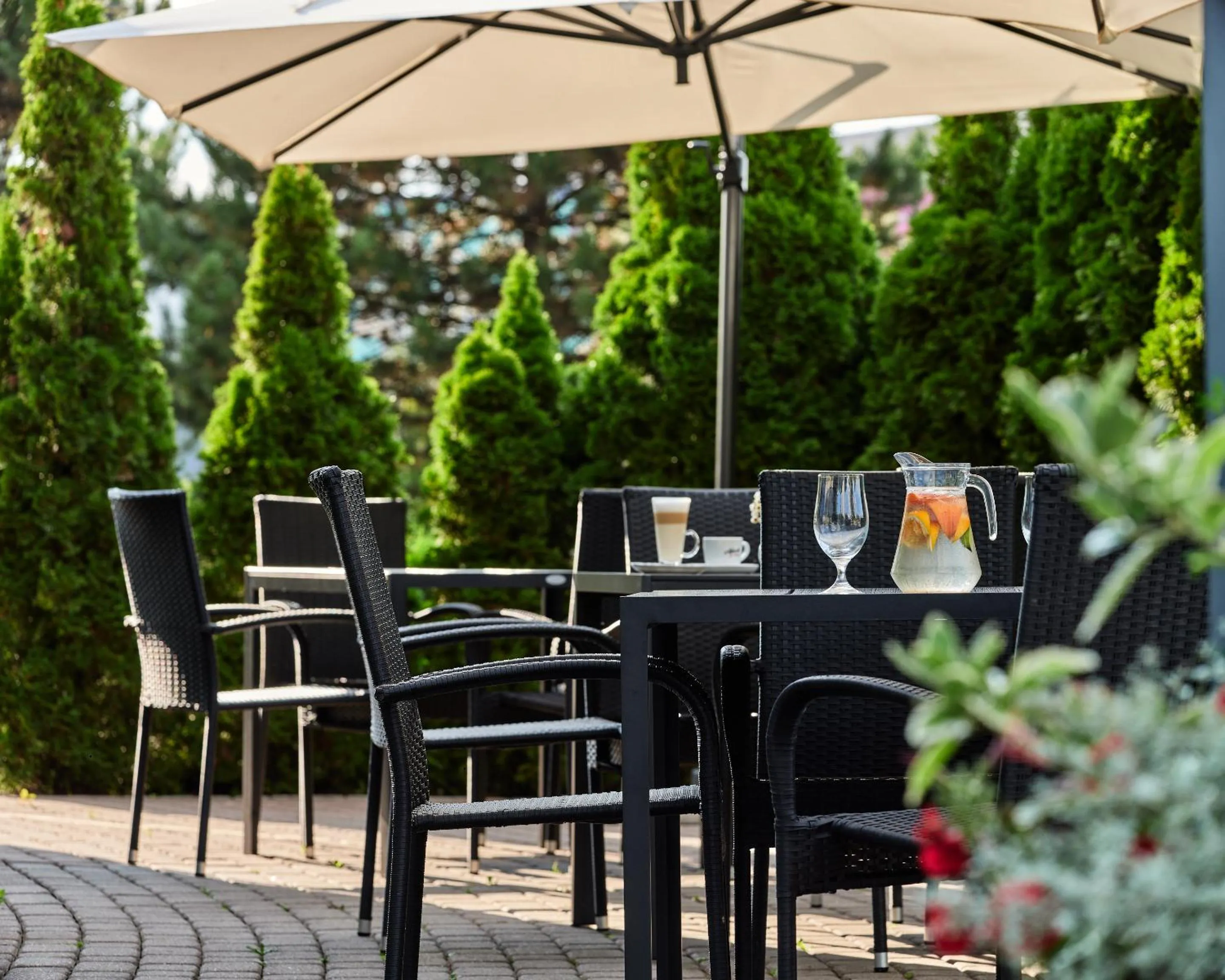 Balcony/Terrace in Hotel Great Polonia Kraków Airport