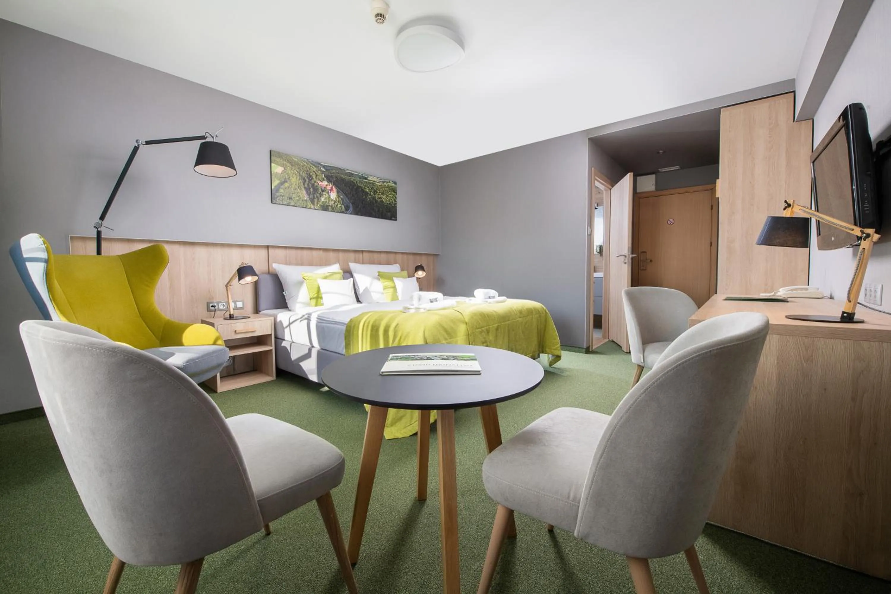 Photo of the whole room in Hotel Great Polonia Kraków Airport