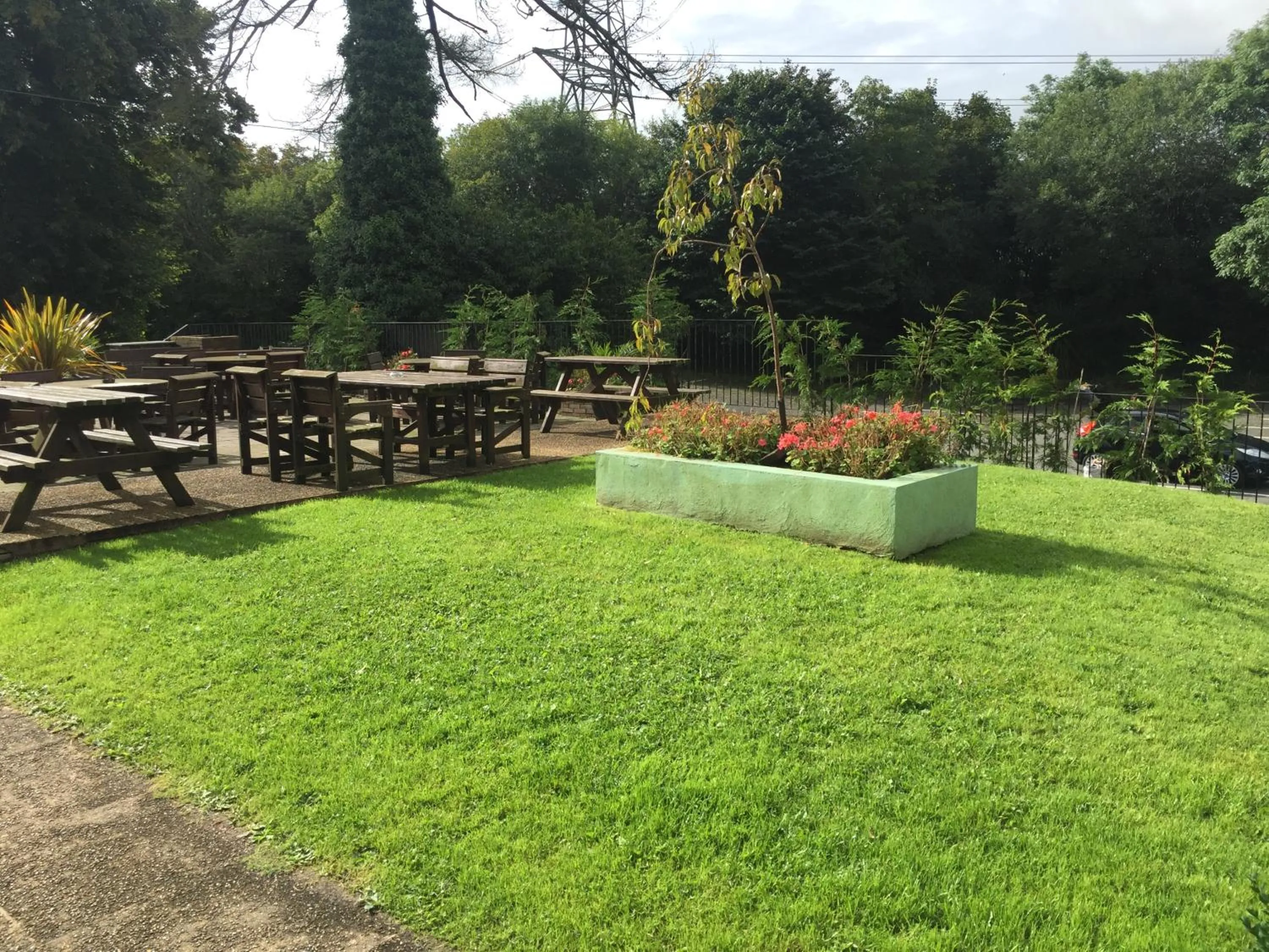 Garden in Carreg Bran