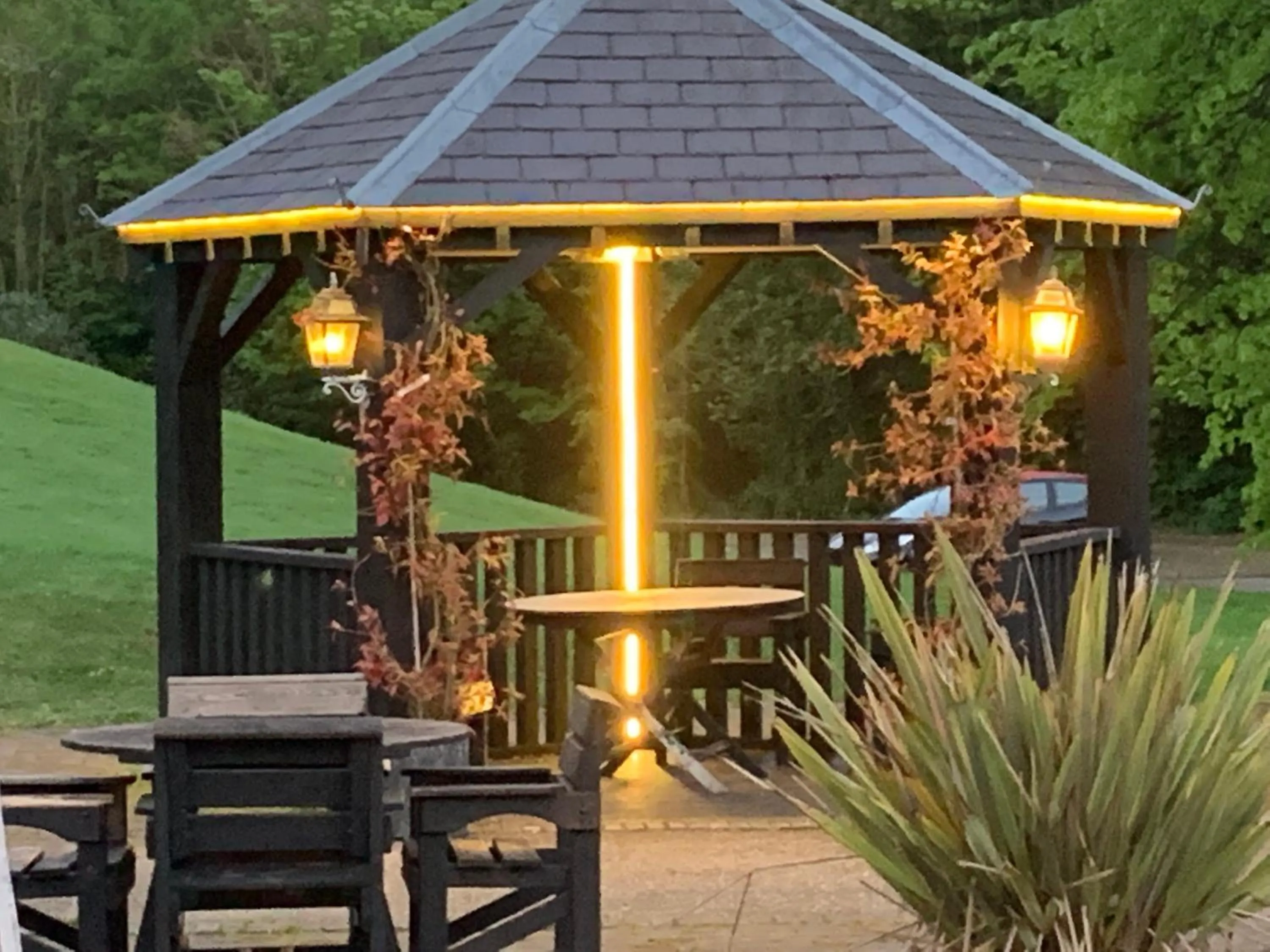 Garden in Carreg Bran