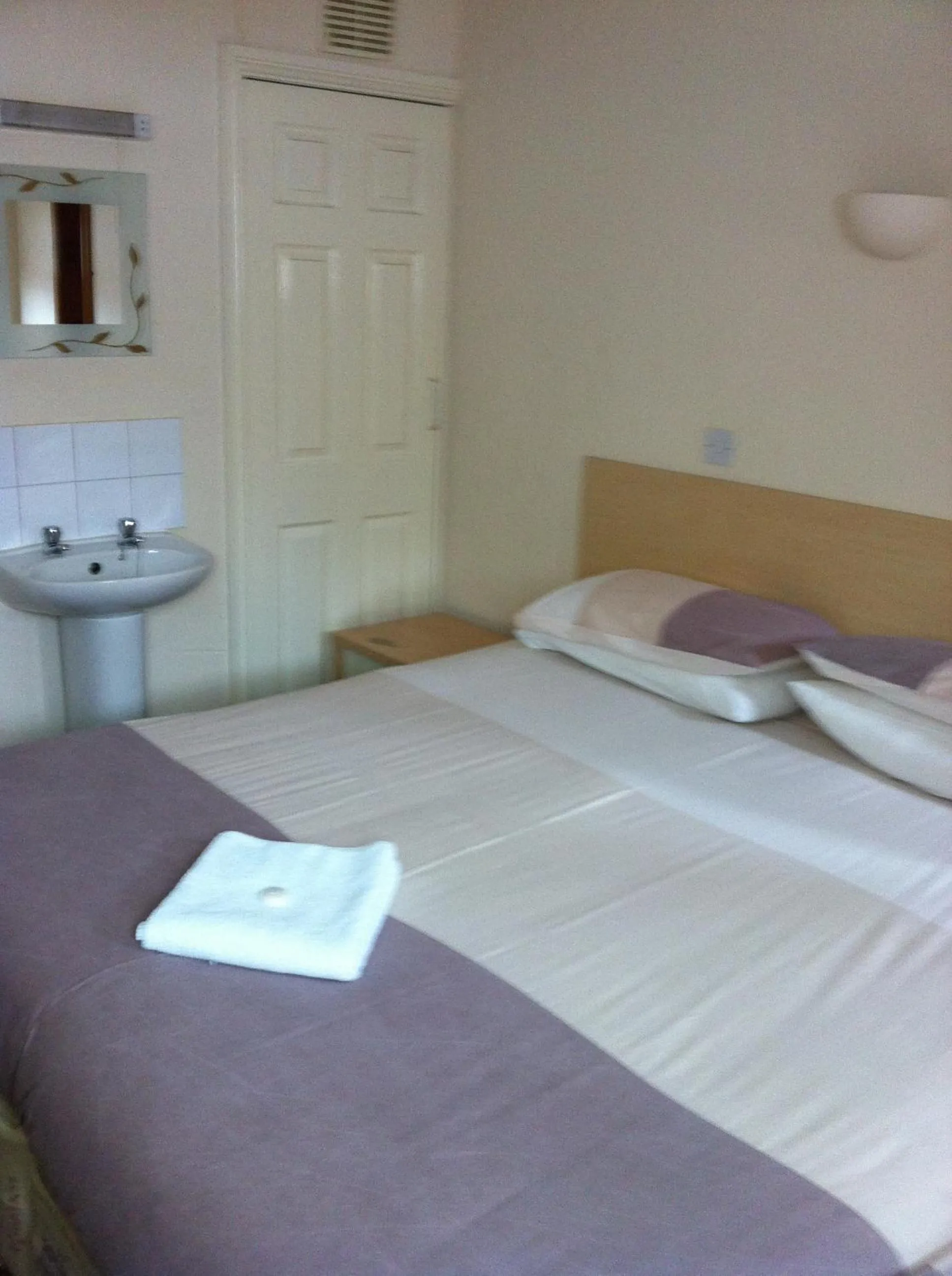 Bed in The Black Horse Inn