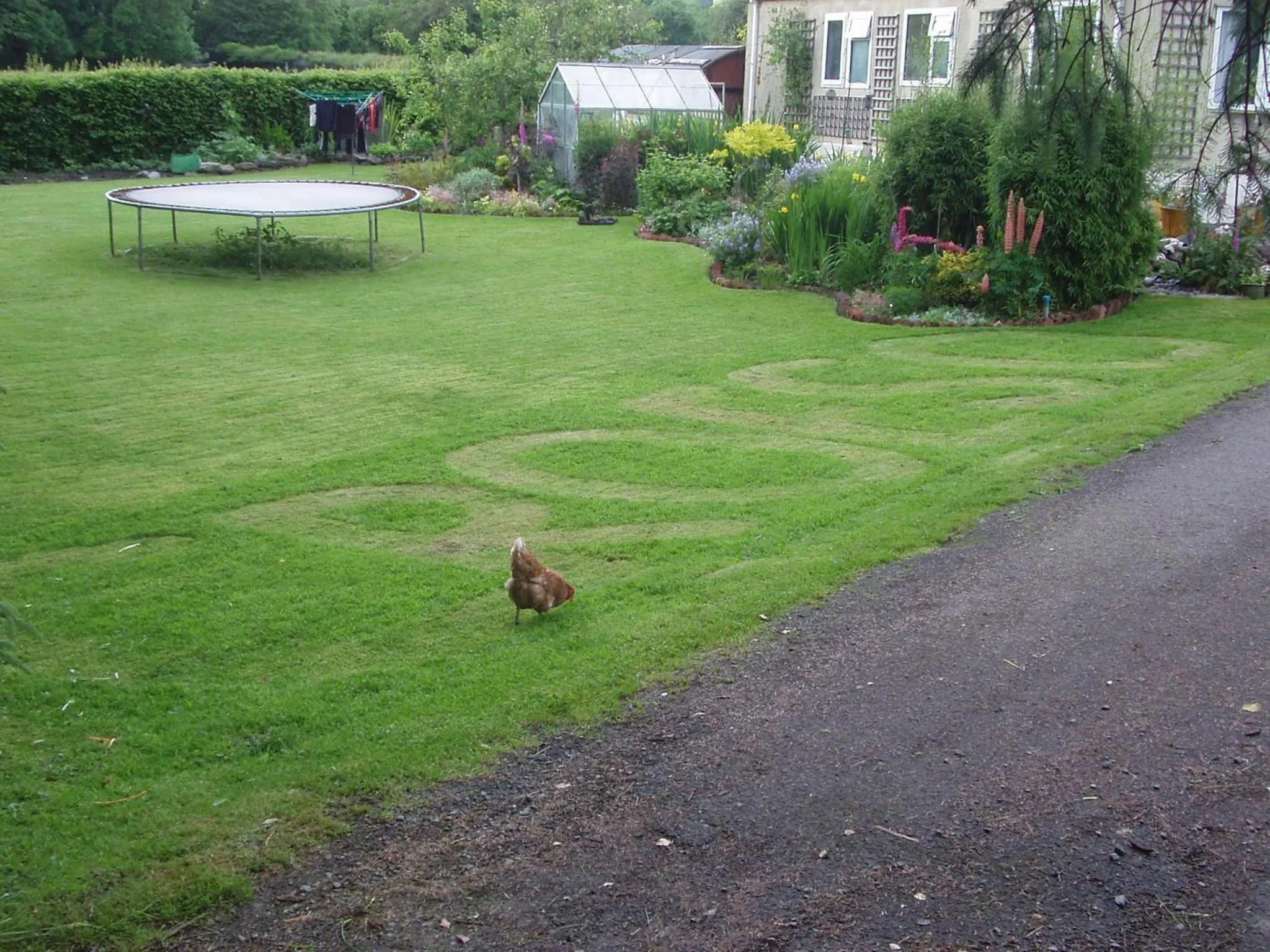 Garden in Cerdyn Villa