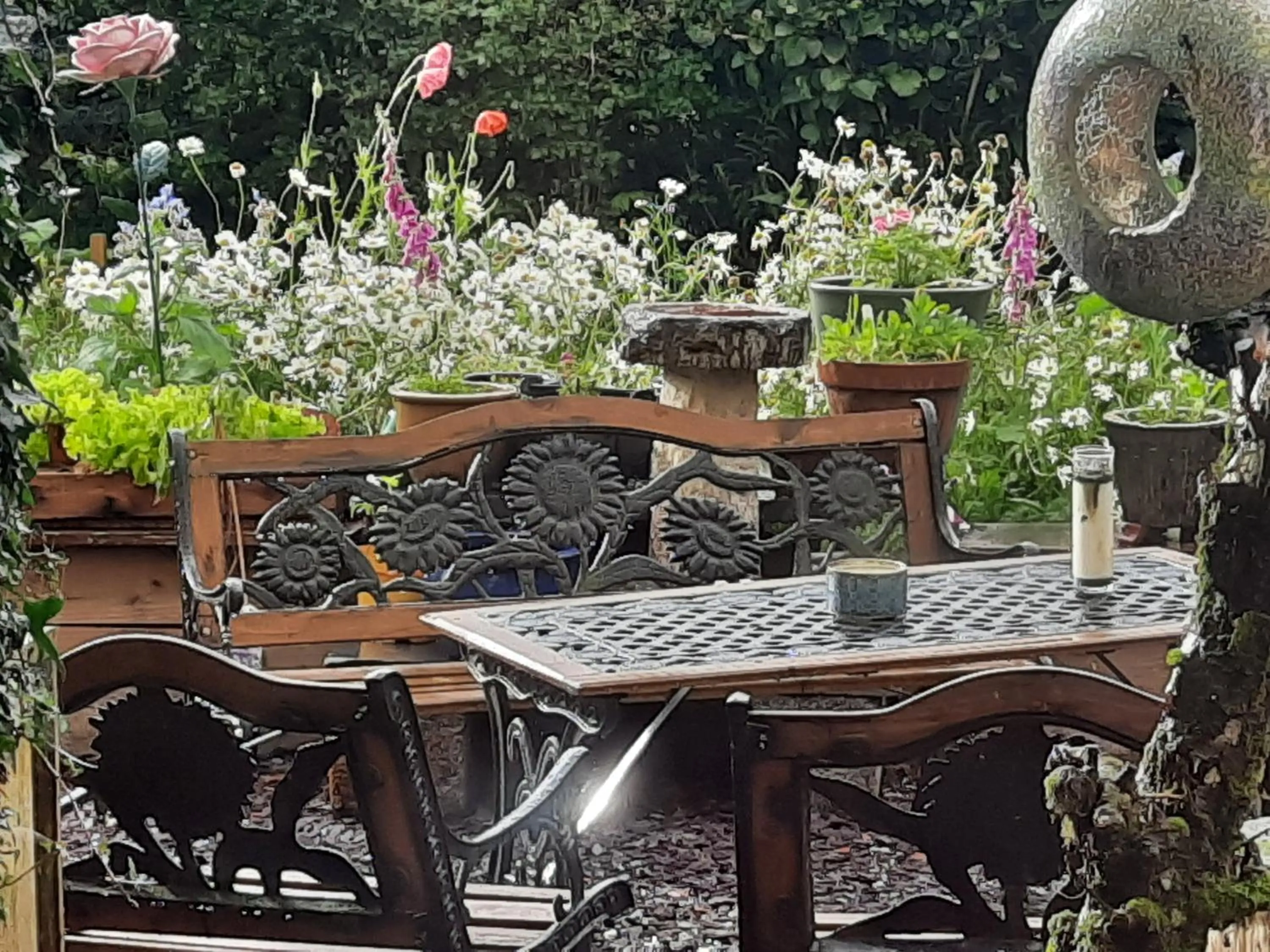 Garden in Cerdyn Villa