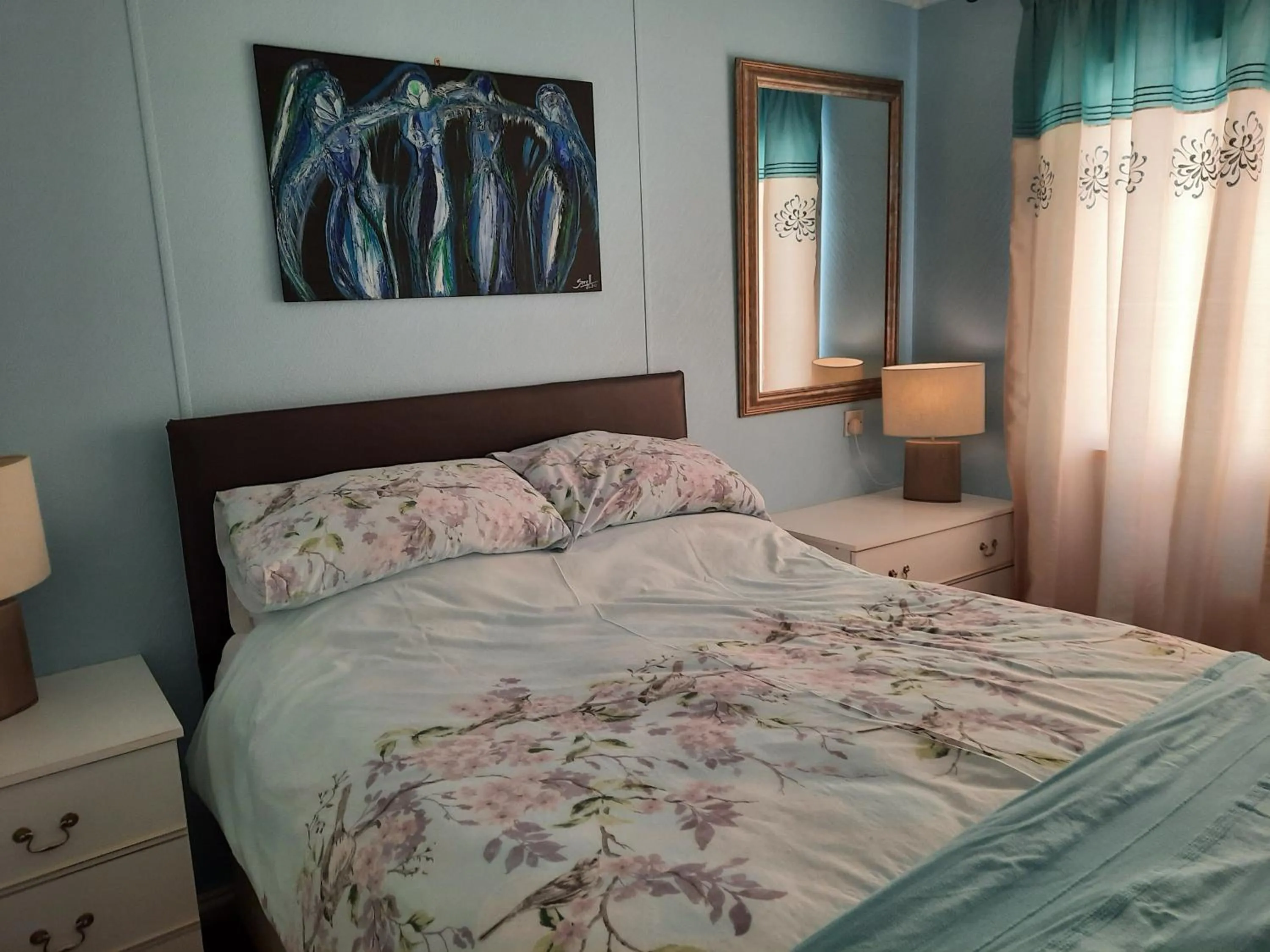 Bed in Cerdyn Villa