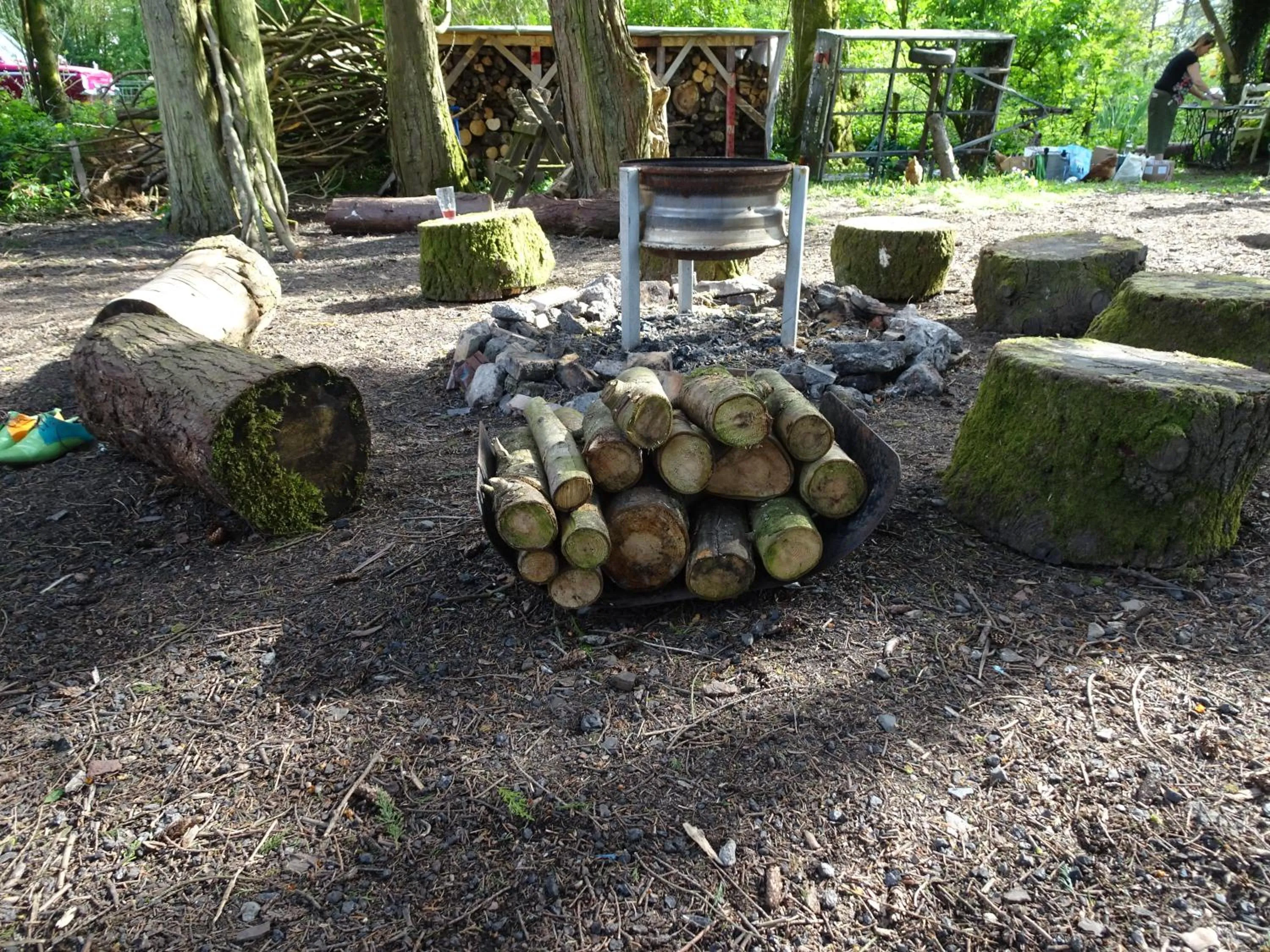 Garden in Cerdyn Villa