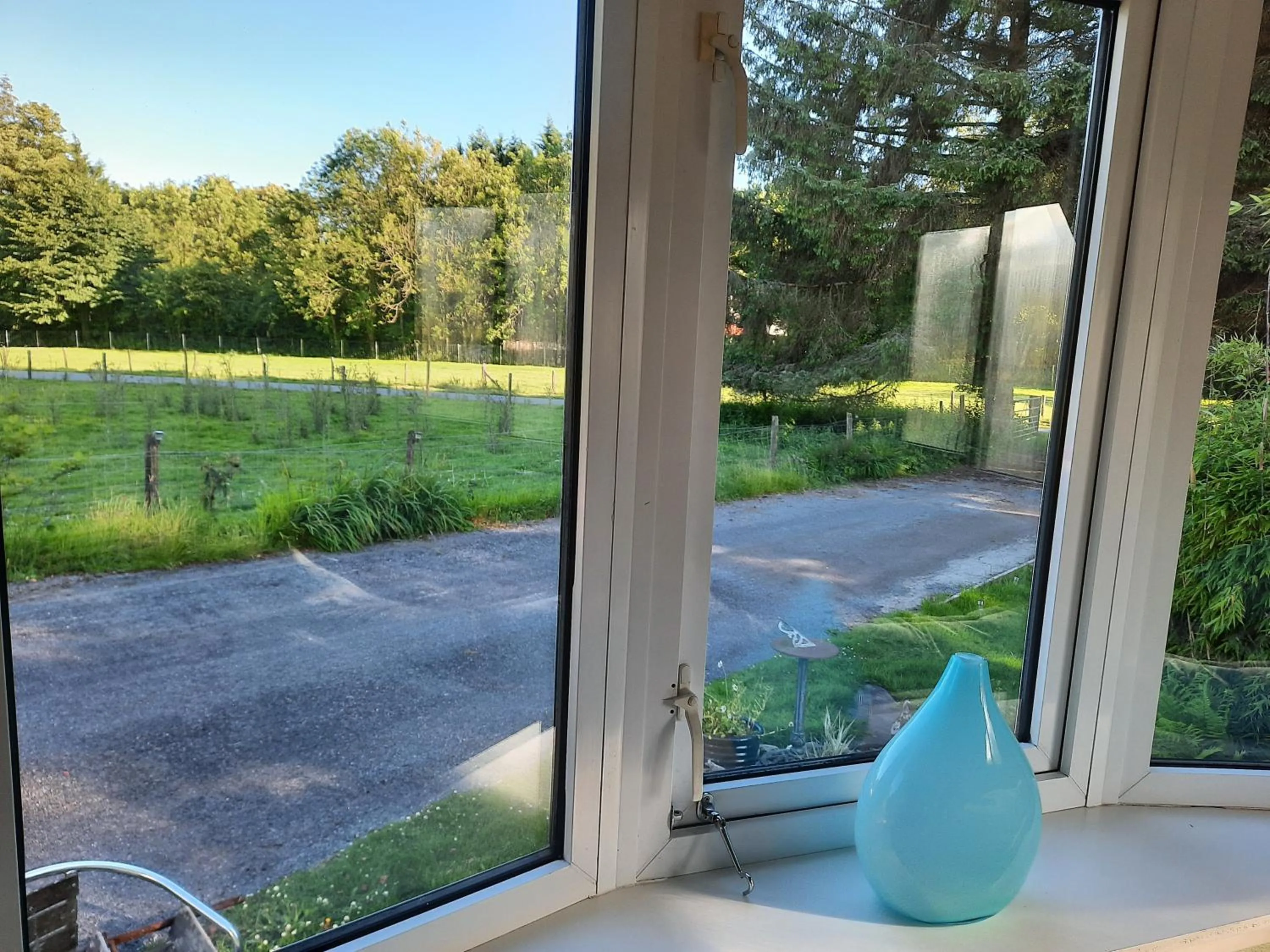 Garden view in Cerdyn Villa