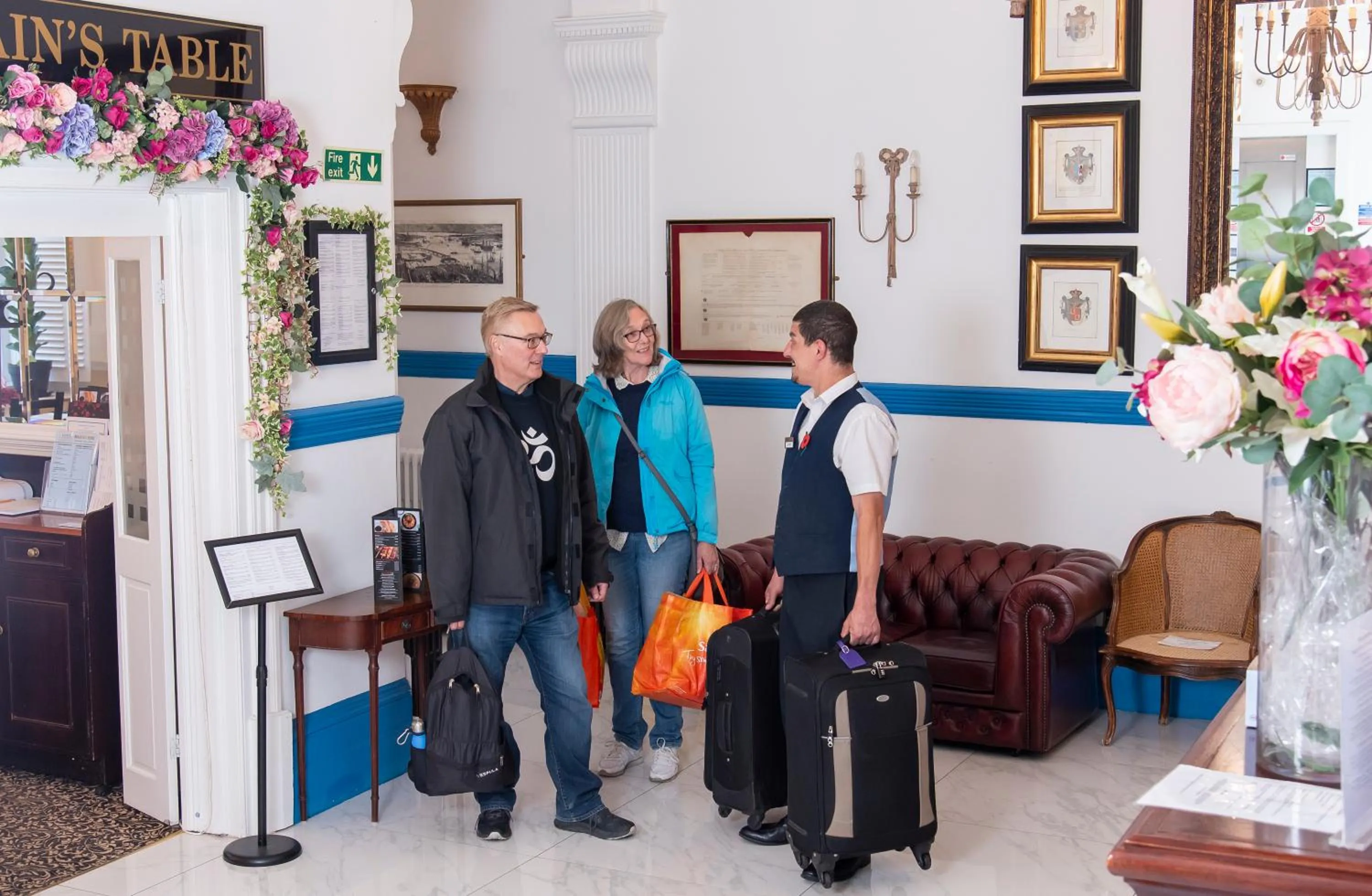 Lobby or reception in Keppels Head Hotel