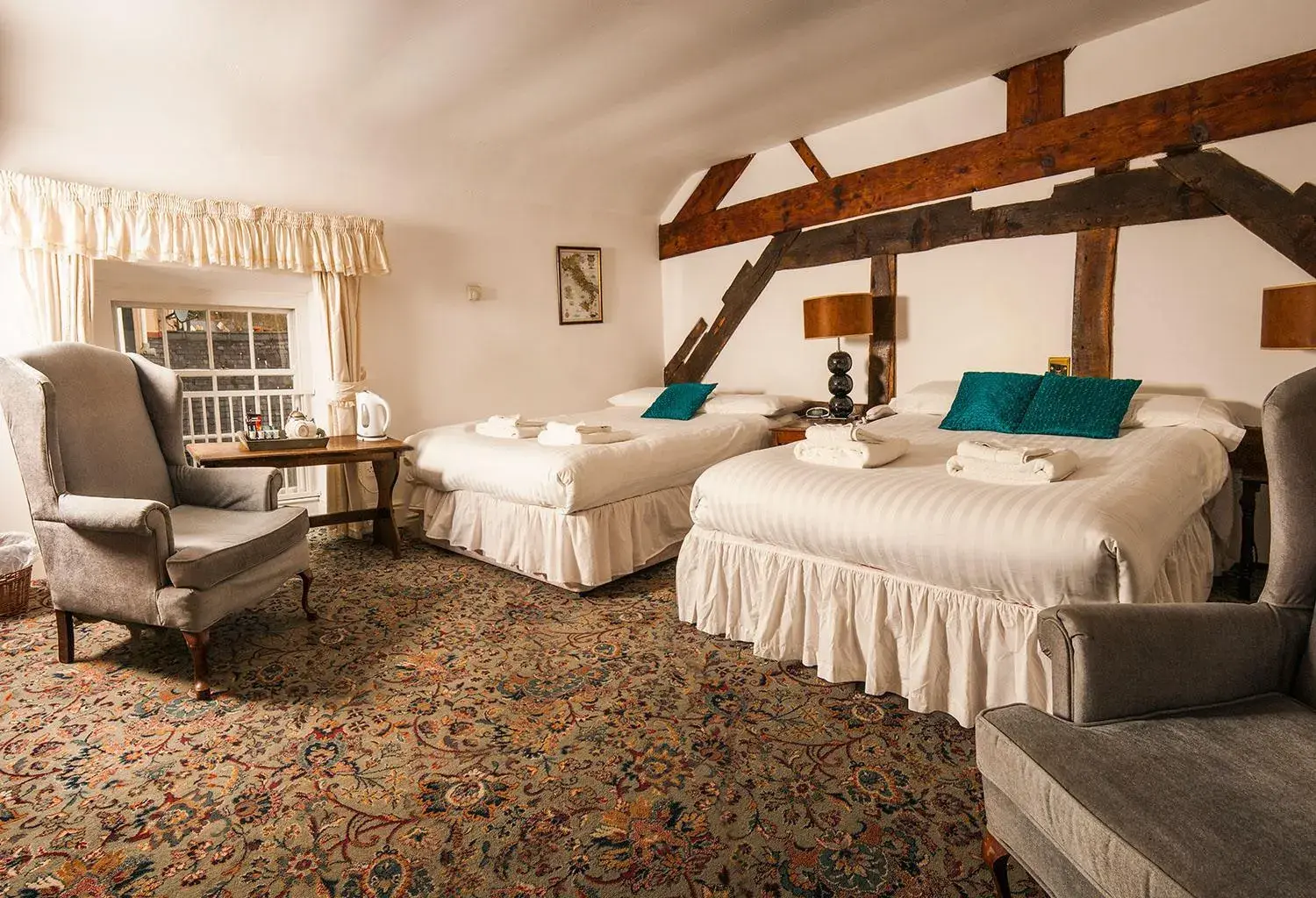 Twin Room in Gales Of Llangollen Twin Room in Gales Of Llangollen