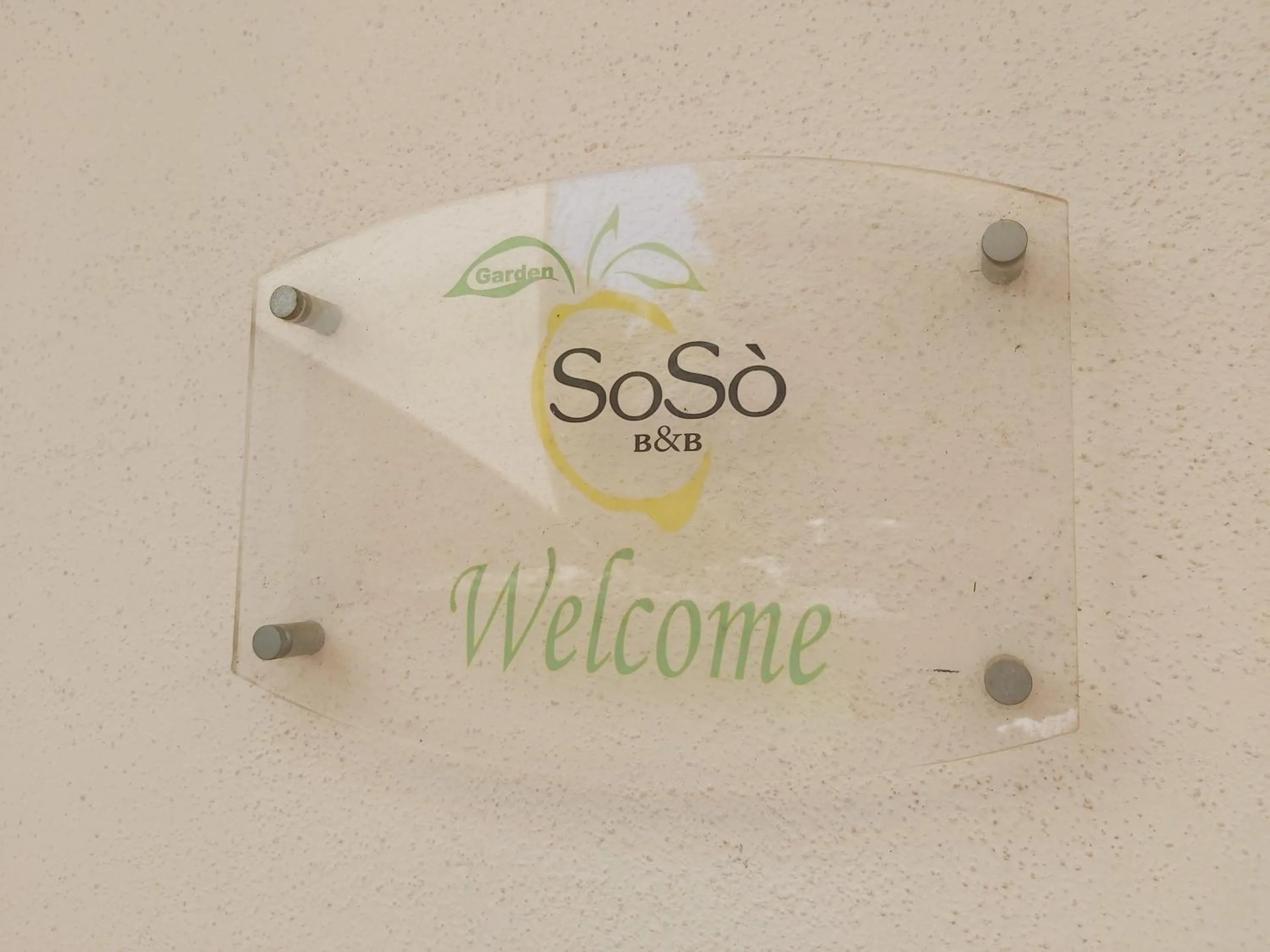 Property logo or sign in Sosò