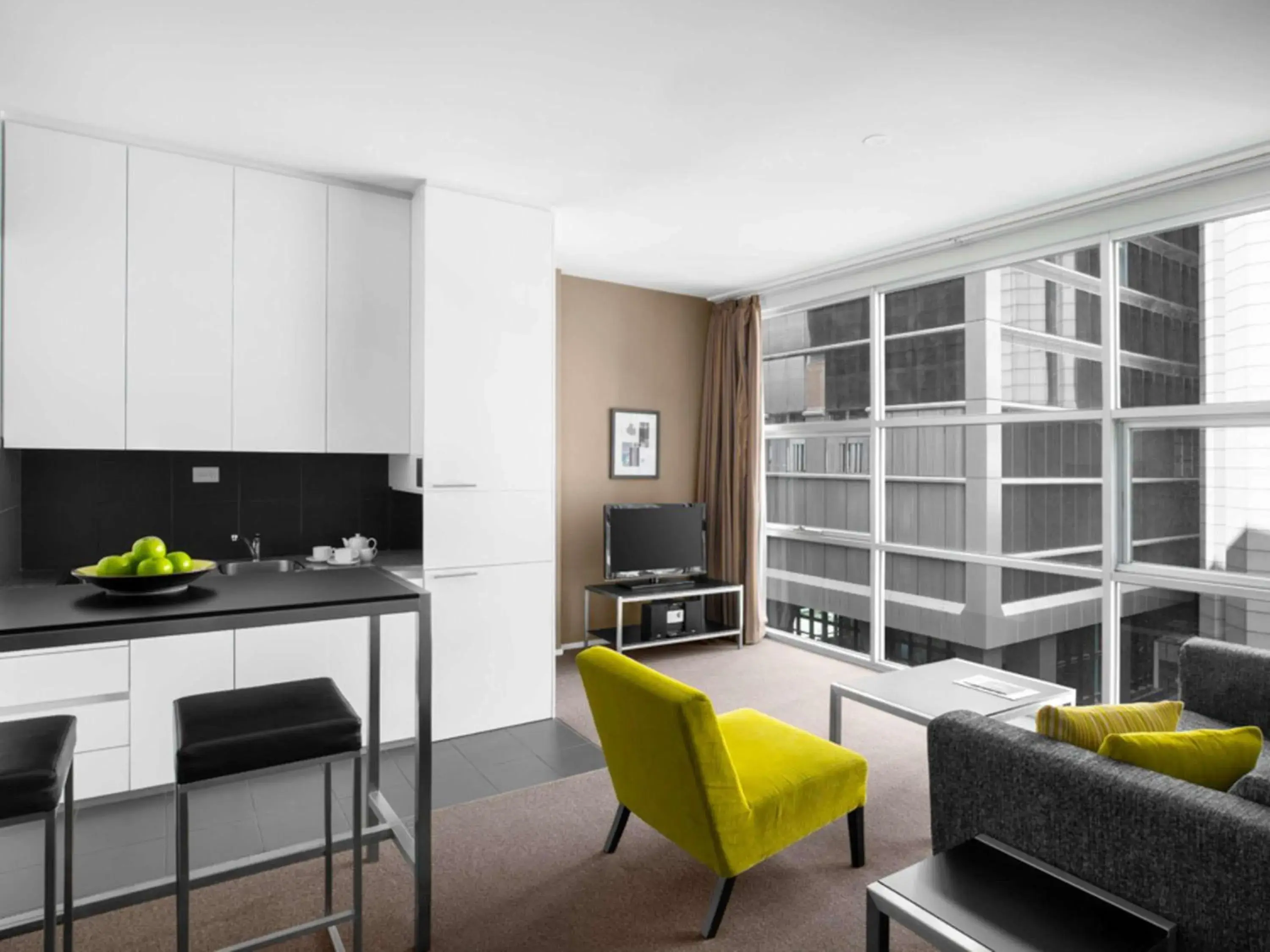 Bedroom in Mantra 100 Exhibition Bedroom in Mantra 100 Exhibition