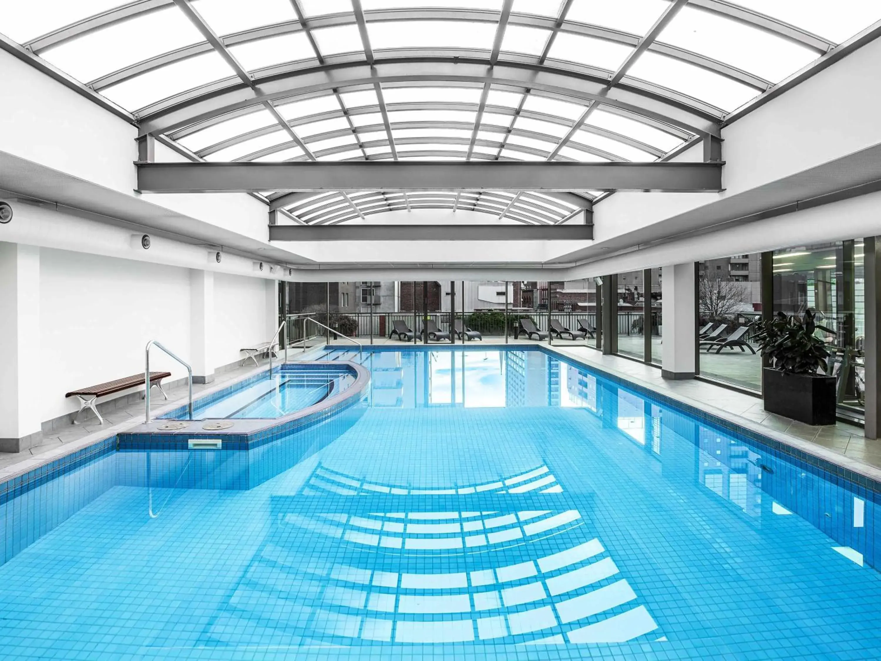 Pool view in Mantra on Russell Pool view in Mantra on Russell