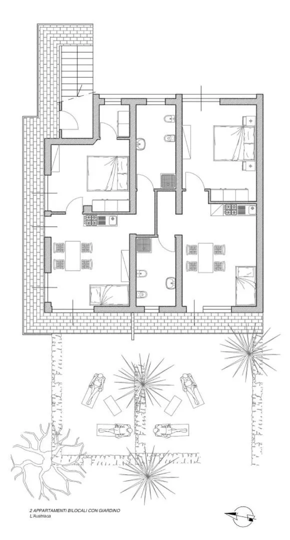 Floor plan in Mandel Residence by Mandel Club
