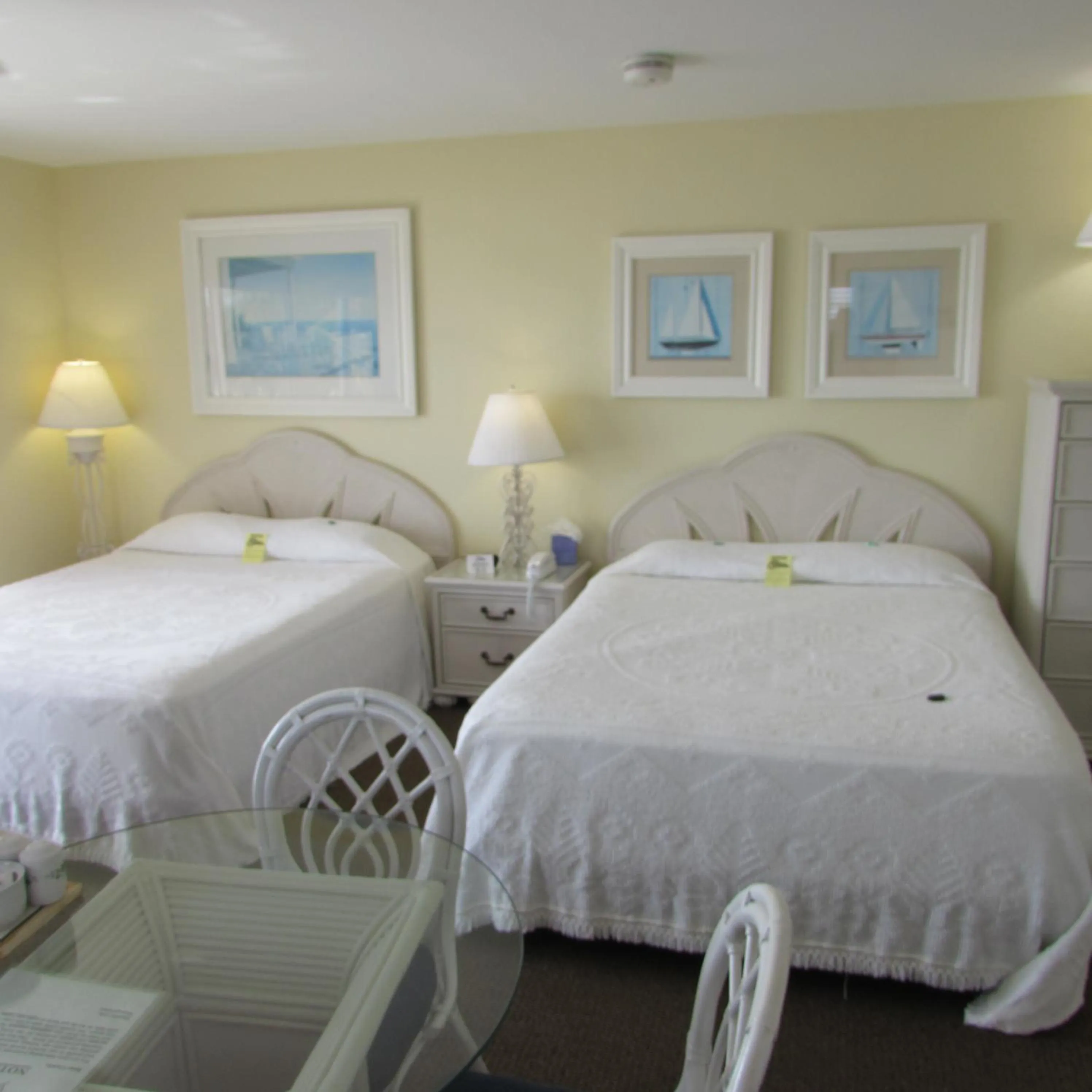 Bed in Edison Beach House