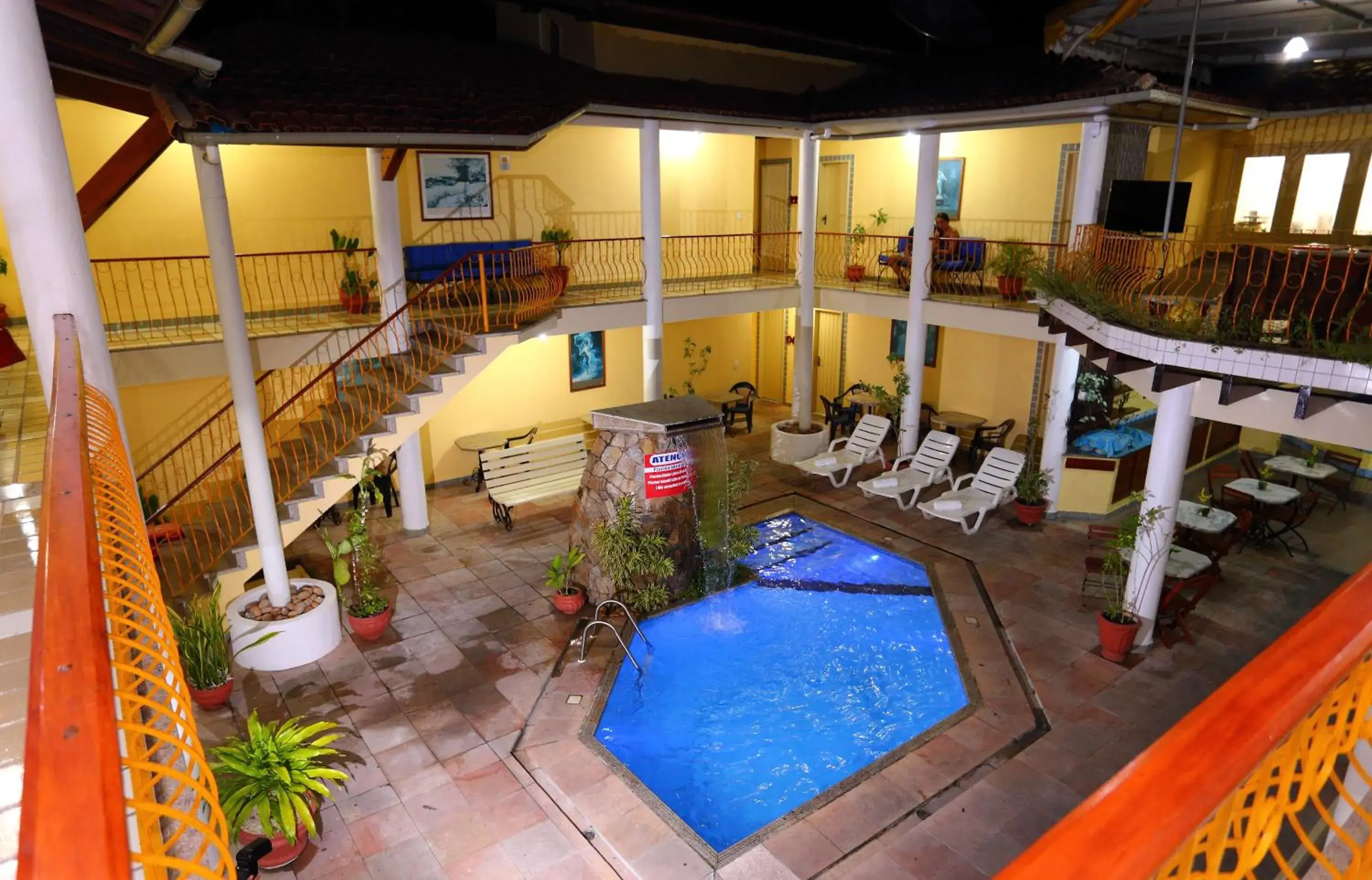 Pool view in Marlim Porto Hotel Pool view in Marlim Porto Hotel